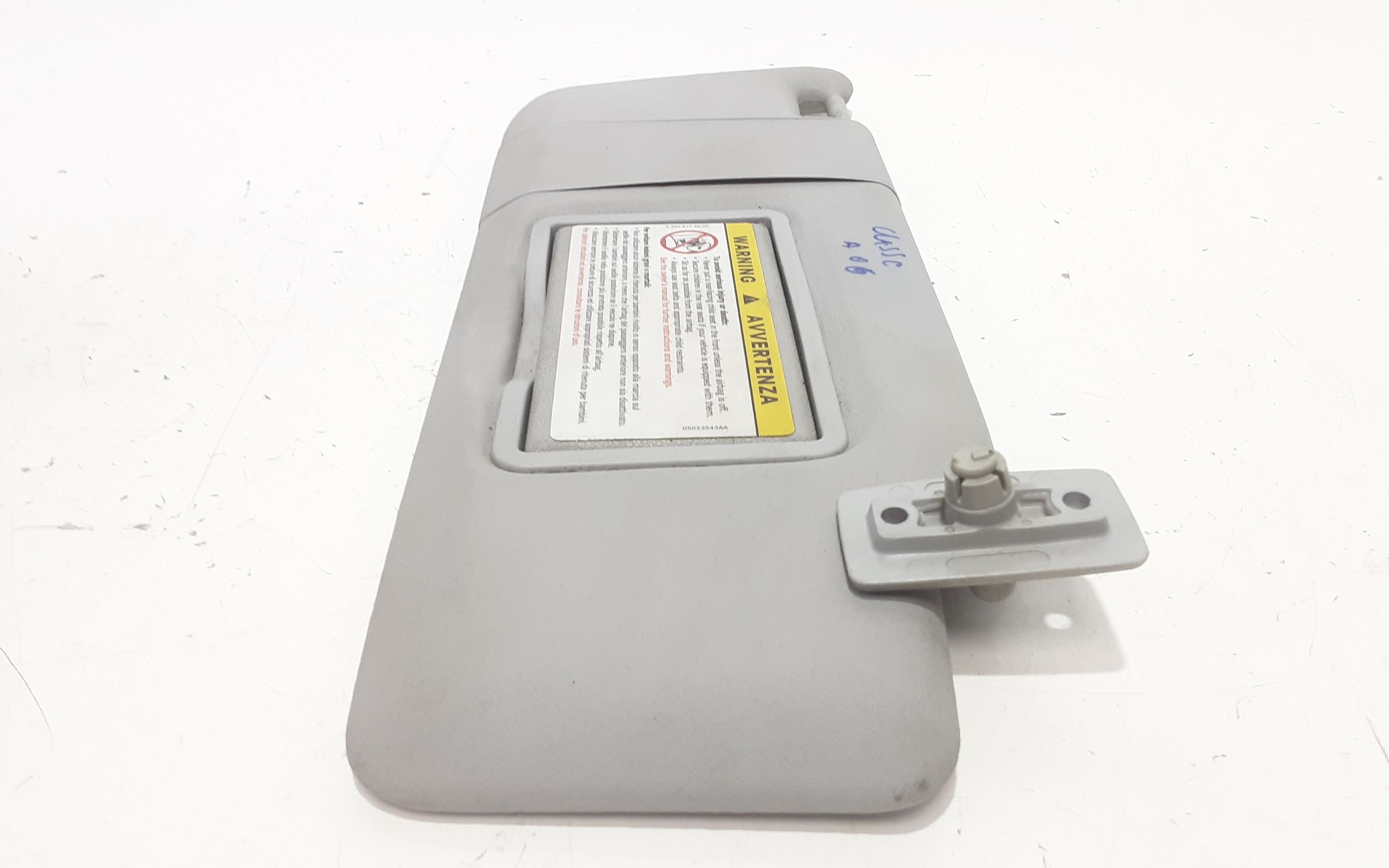 Parasole aletta Lato Passeggero MERCEDES Classe A W169 3 Serie