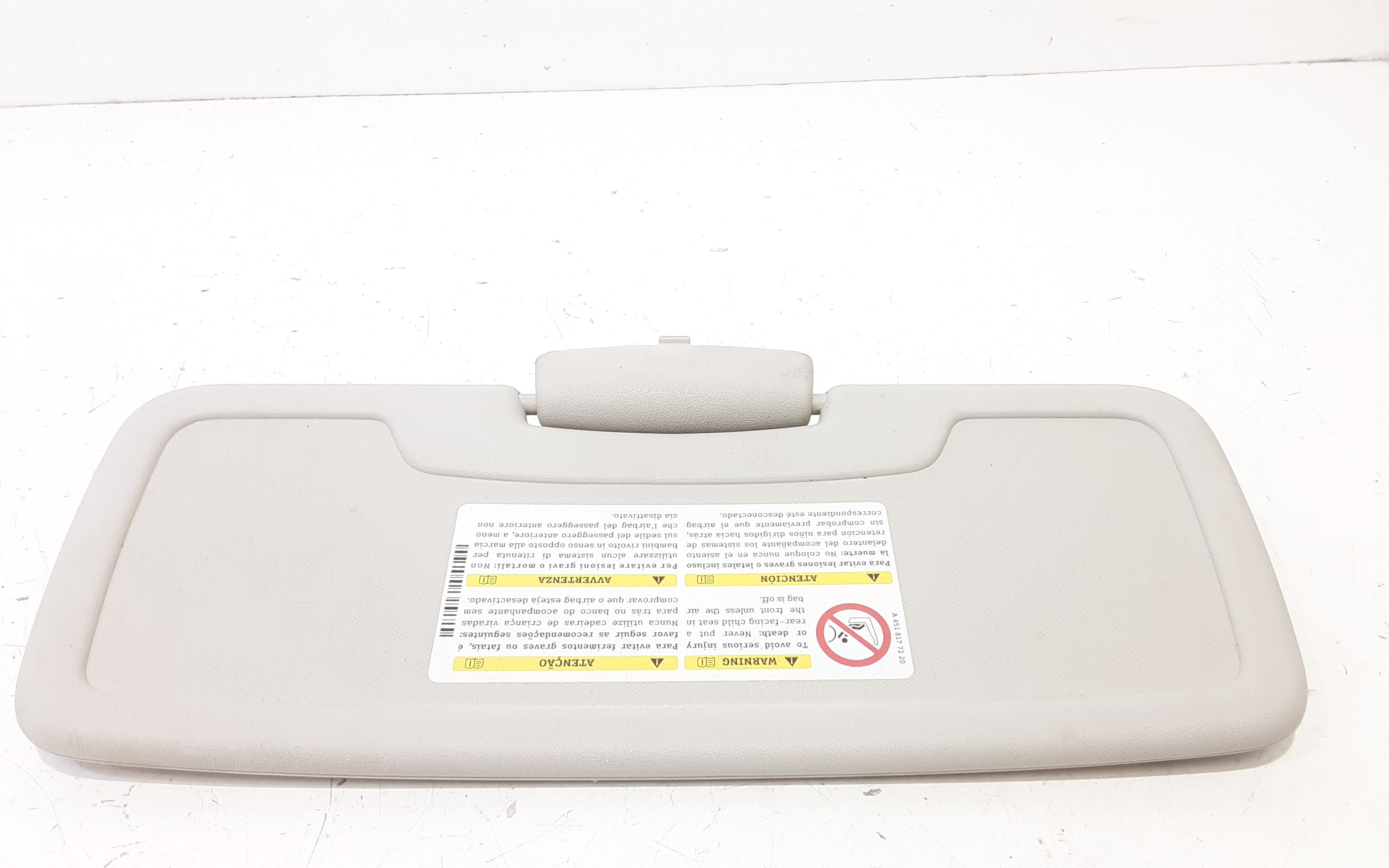 Parasole aletta Lato Passeggero SMART Fortwo Coup 3 Serie (w 451)