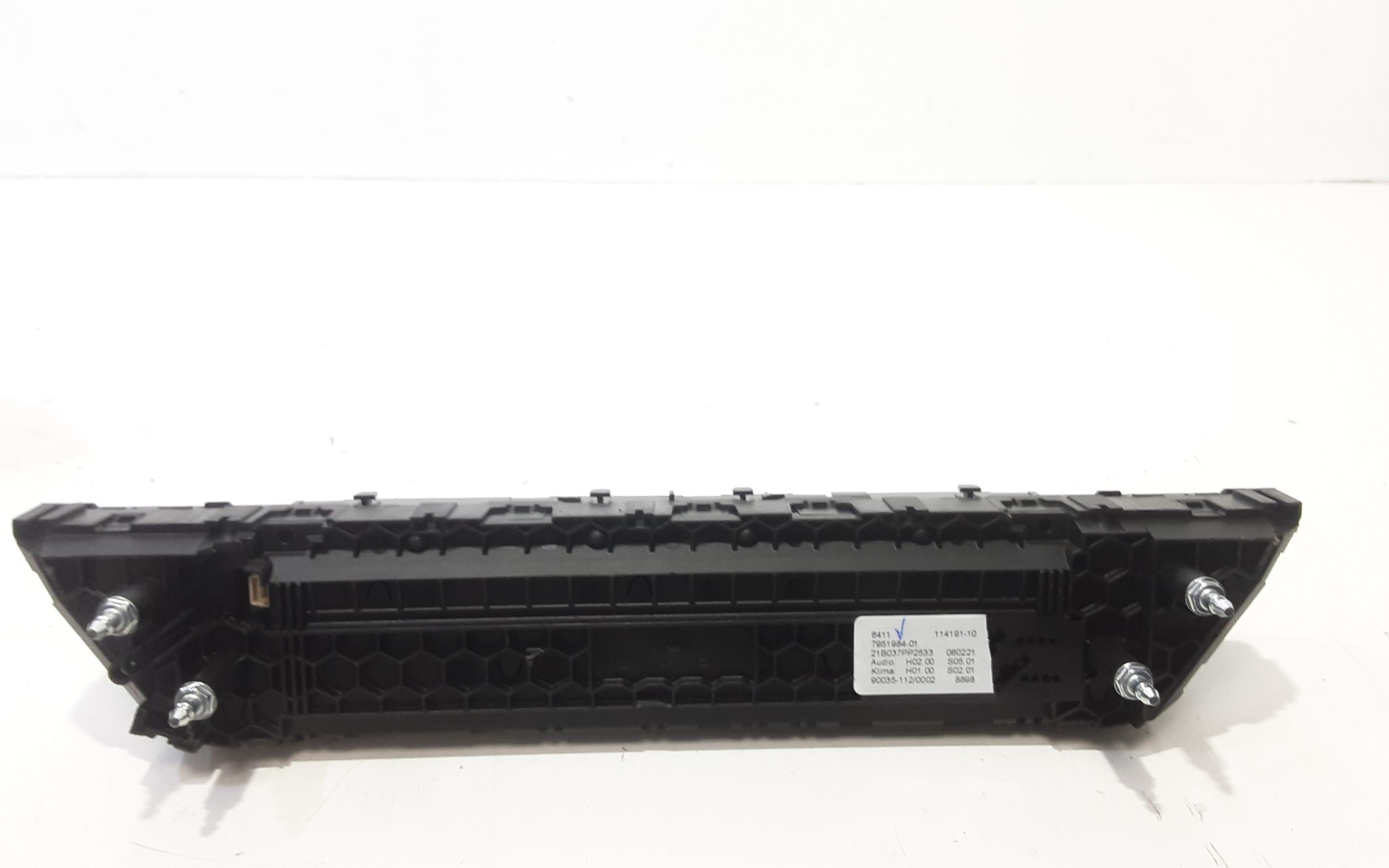 Comandi Clima BMW iX3 Elettrica (G08) 80kW / 109 cv (20>)