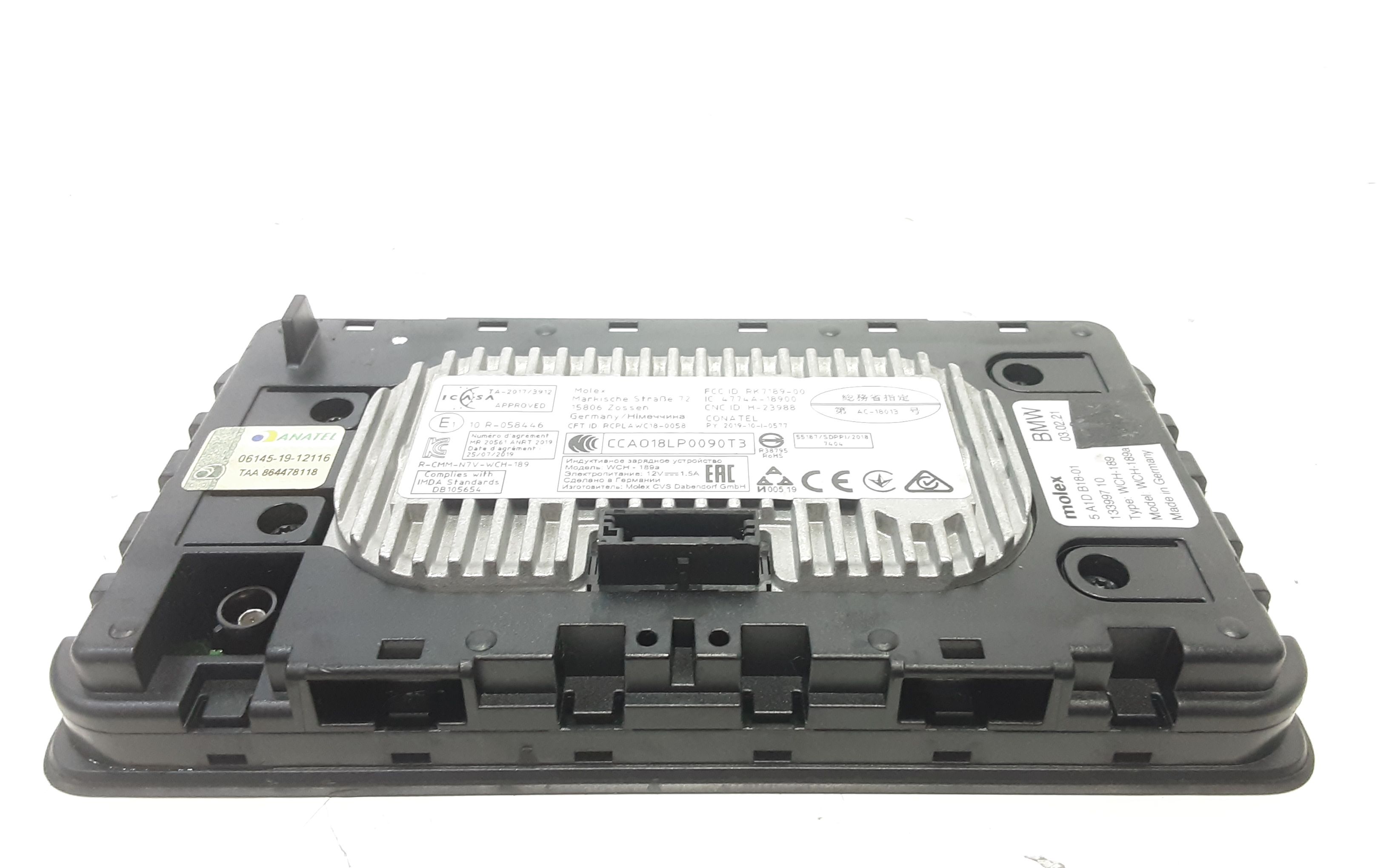 Sistema di ricarica wireless BMW iX3 Elettrica (G08) 80kW / 109 cv (20>)