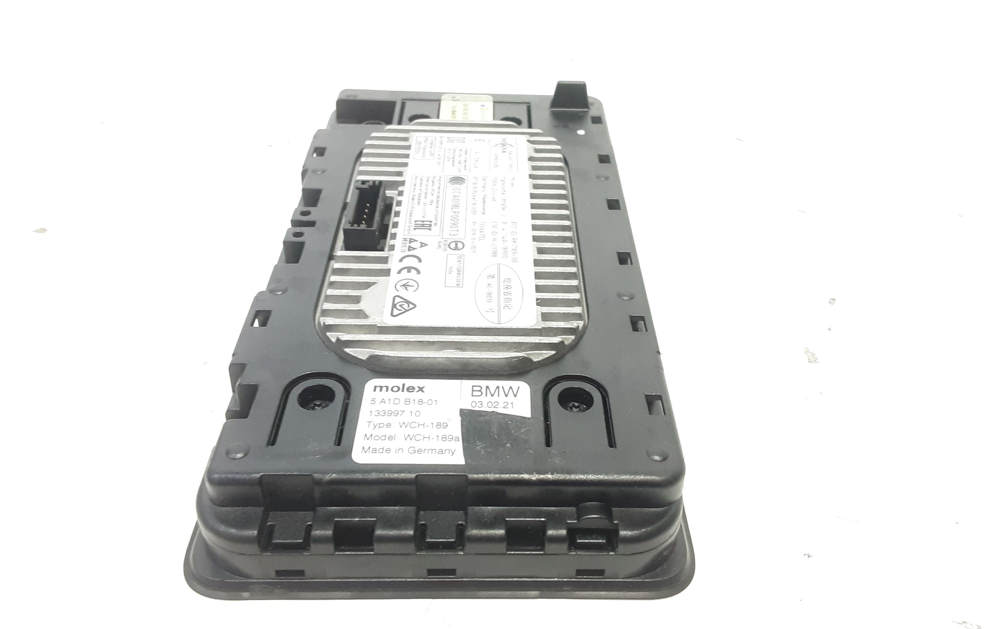 Sistema di ricarica wireless BMW iX3 Elettrica (G08) 80kW / 109 cv (20>)