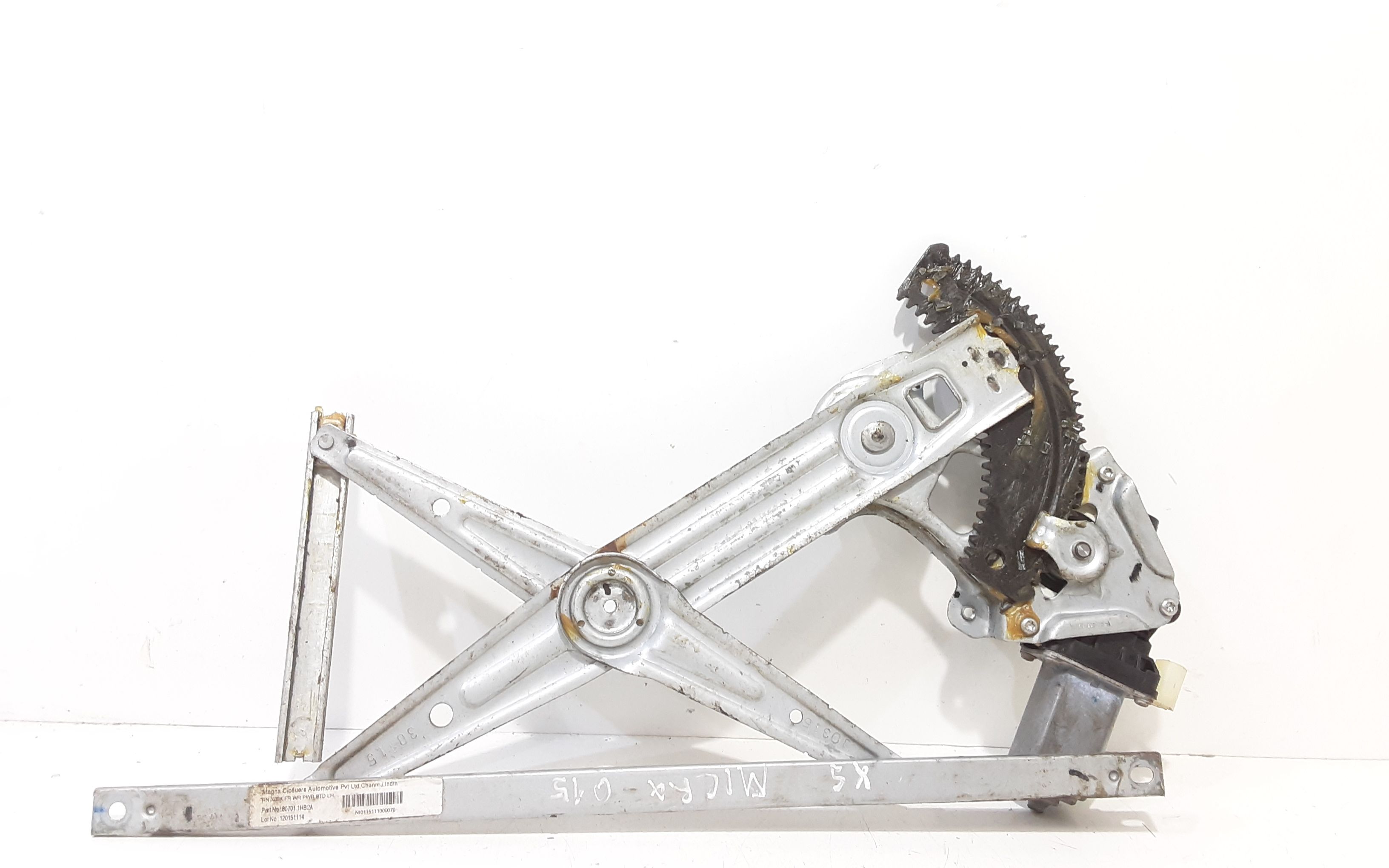 Cremagliera anteriore sinistra Guida NISSAN Micra 7 Serie