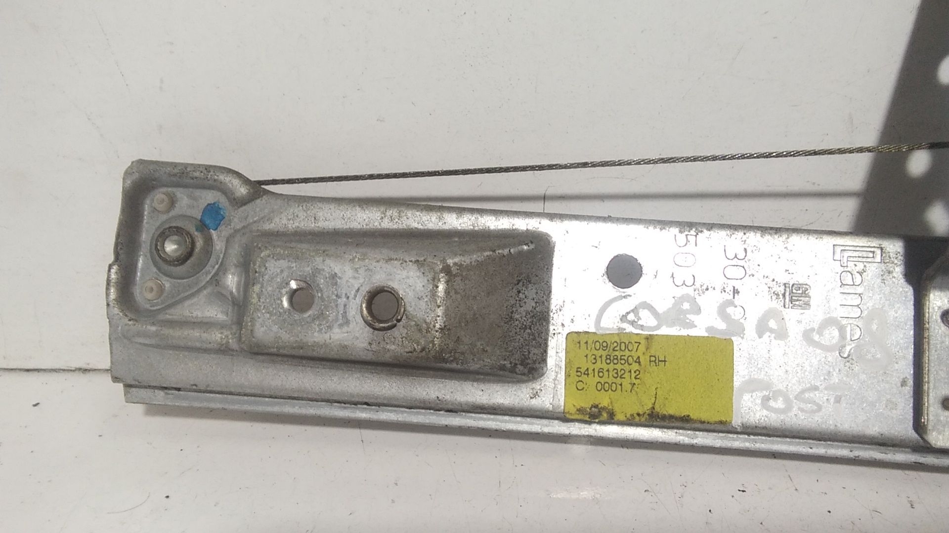 Cremagliera posteriore destra passeggero OPEL Corsa D 5P 1 Serie