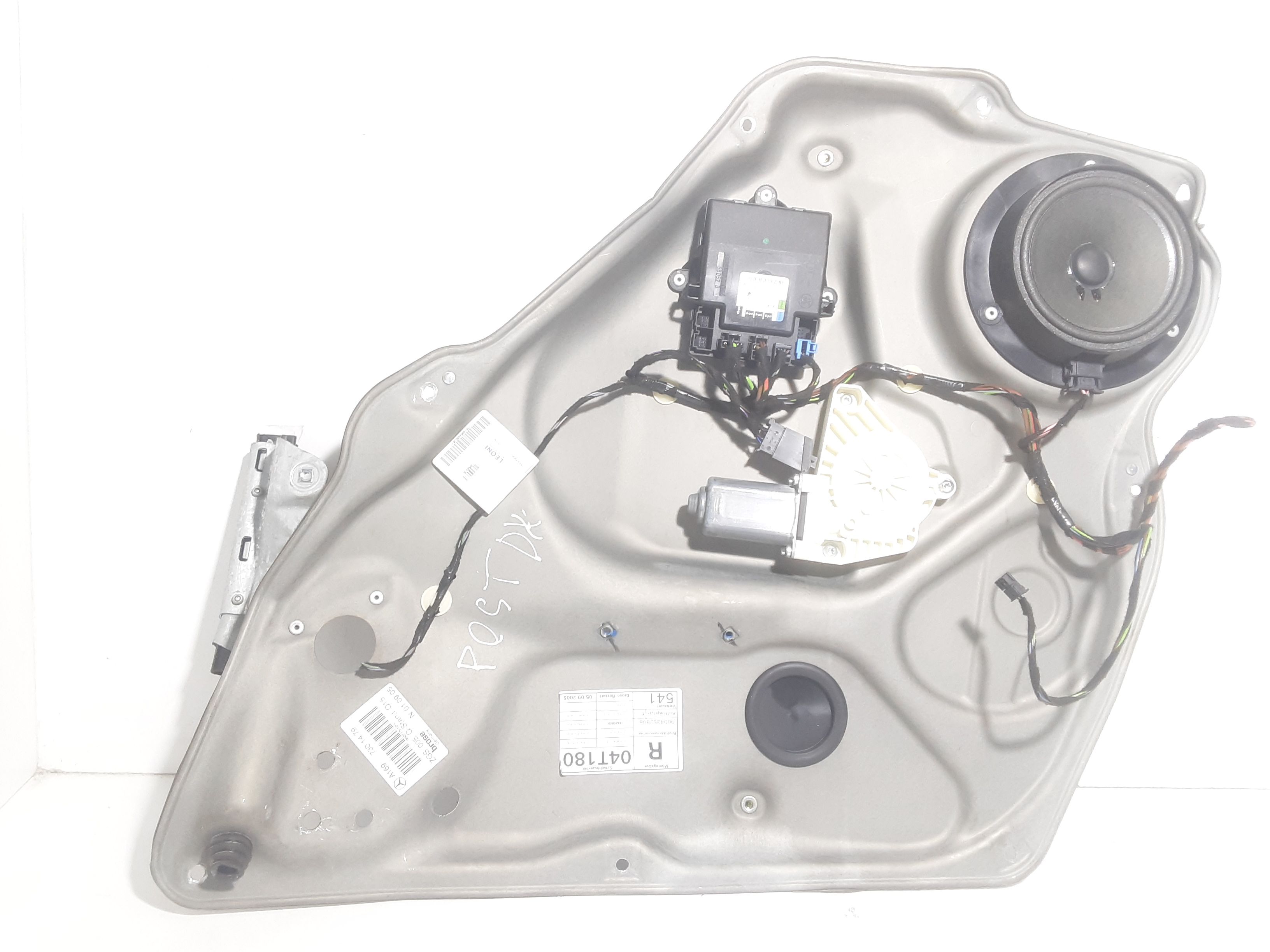 Cremagliera posteriore destra passeggero MERCEDES Classe A W169 3 Serie