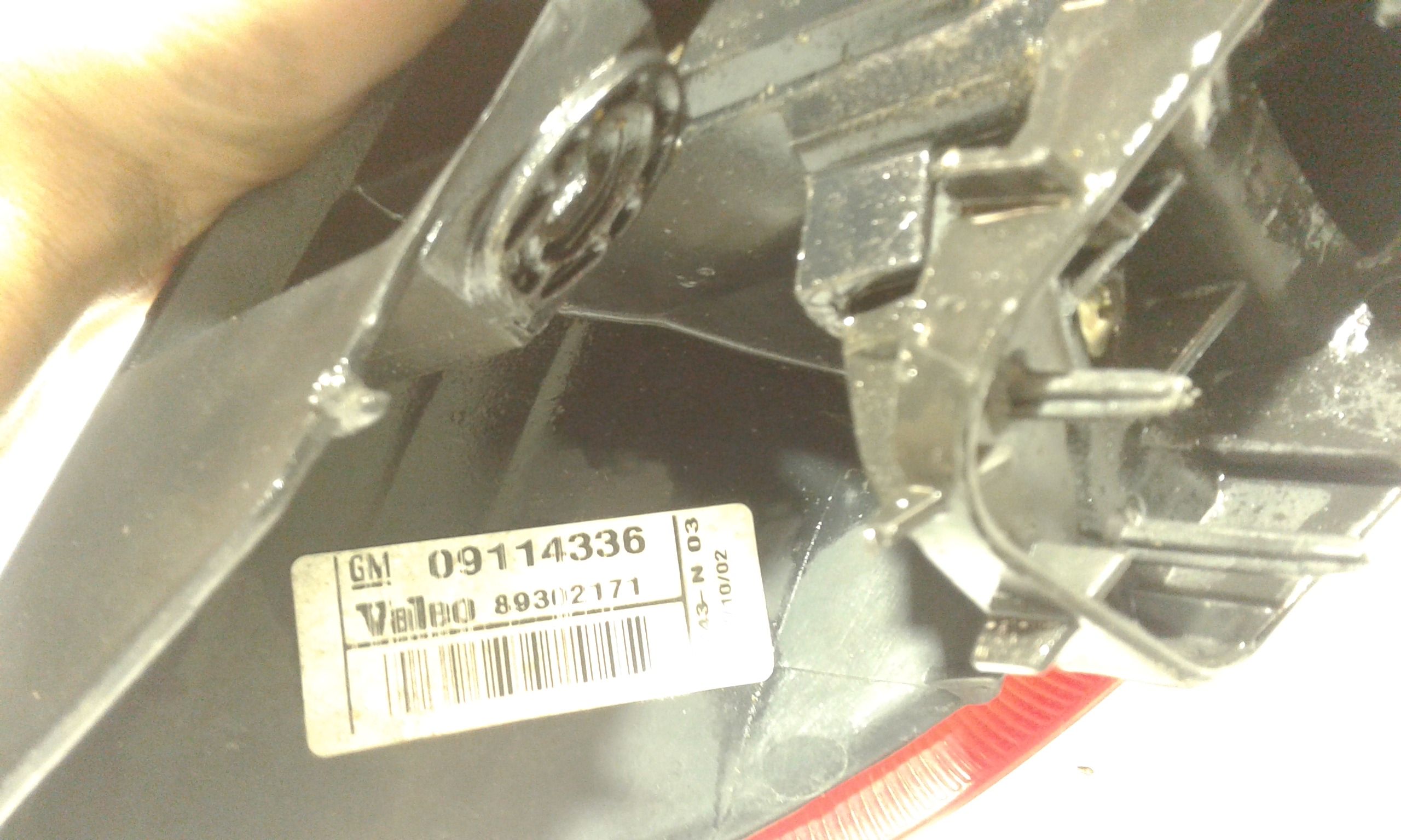 Stop fanale Posteriore sinistro lato Guida OPEL Corsa C 3P 1 Serie