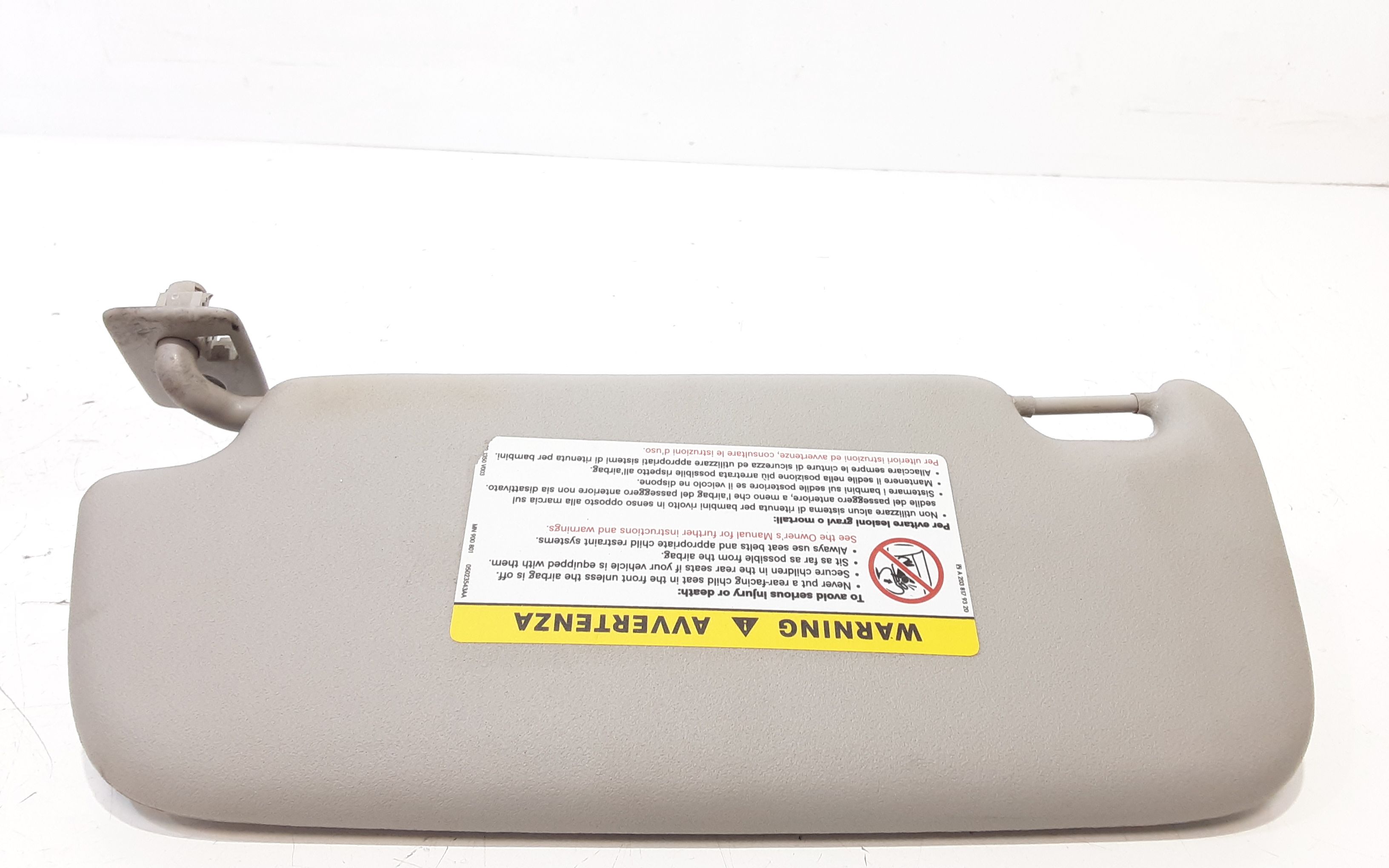 Parasole aletta Lato Passeggero SMART Forfour 1 Serie