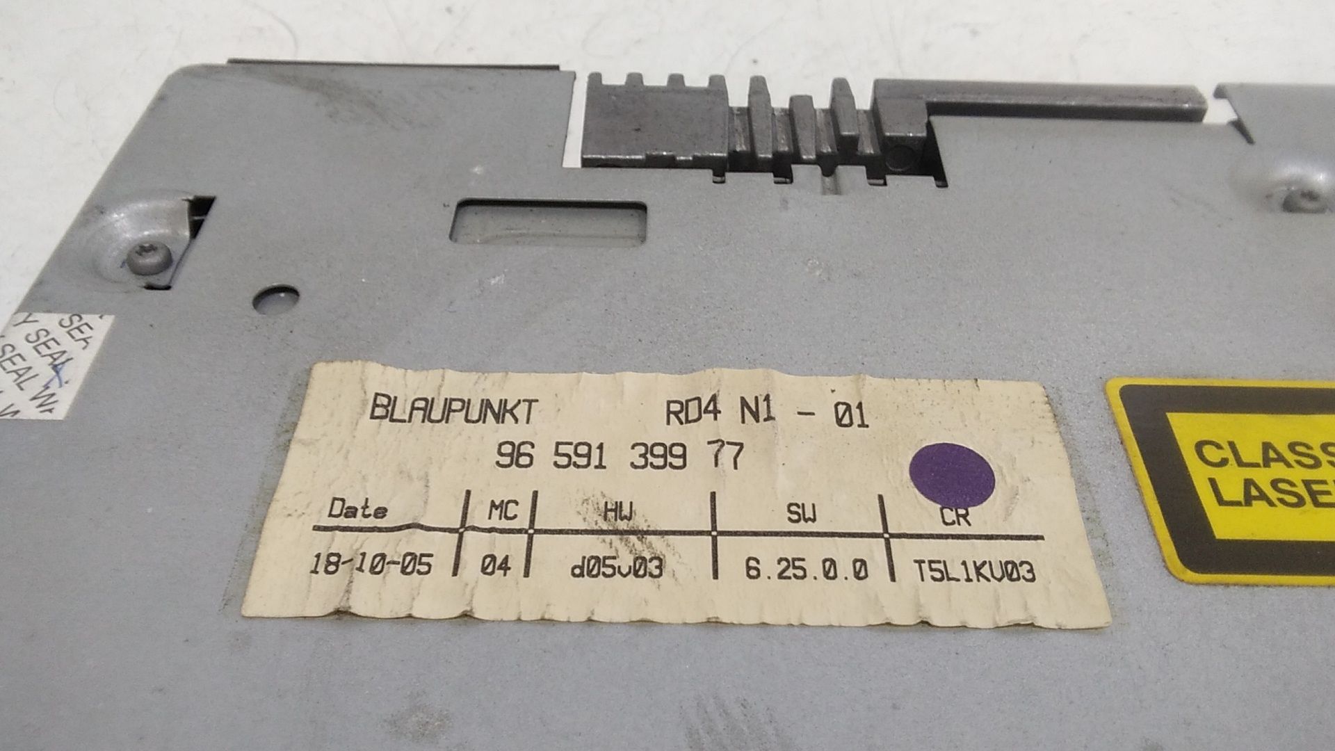 Autoradio PEUGEOT 307 Berlina