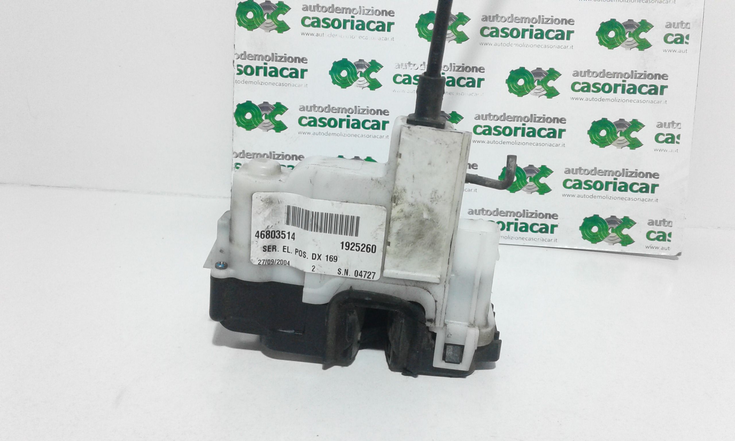 Serratura Posteriore destra FIAT Panda 2 Serie