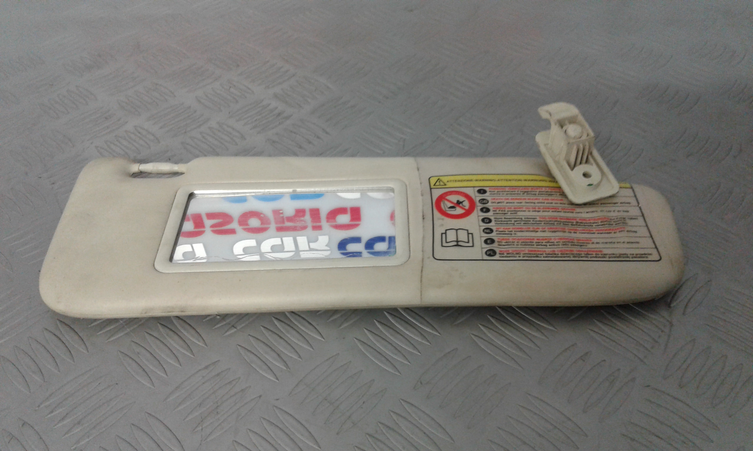 Parasole Lato Passeggero FIAT 500 1 Serie