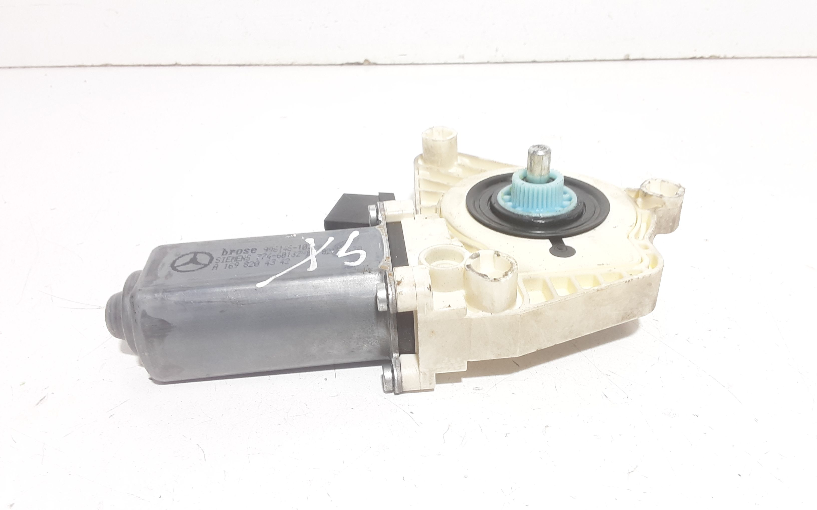 Motorino Alzavetro anteriore Sinistro per Mercedes Classe A W169 3 Serie (2004 - 2008)
