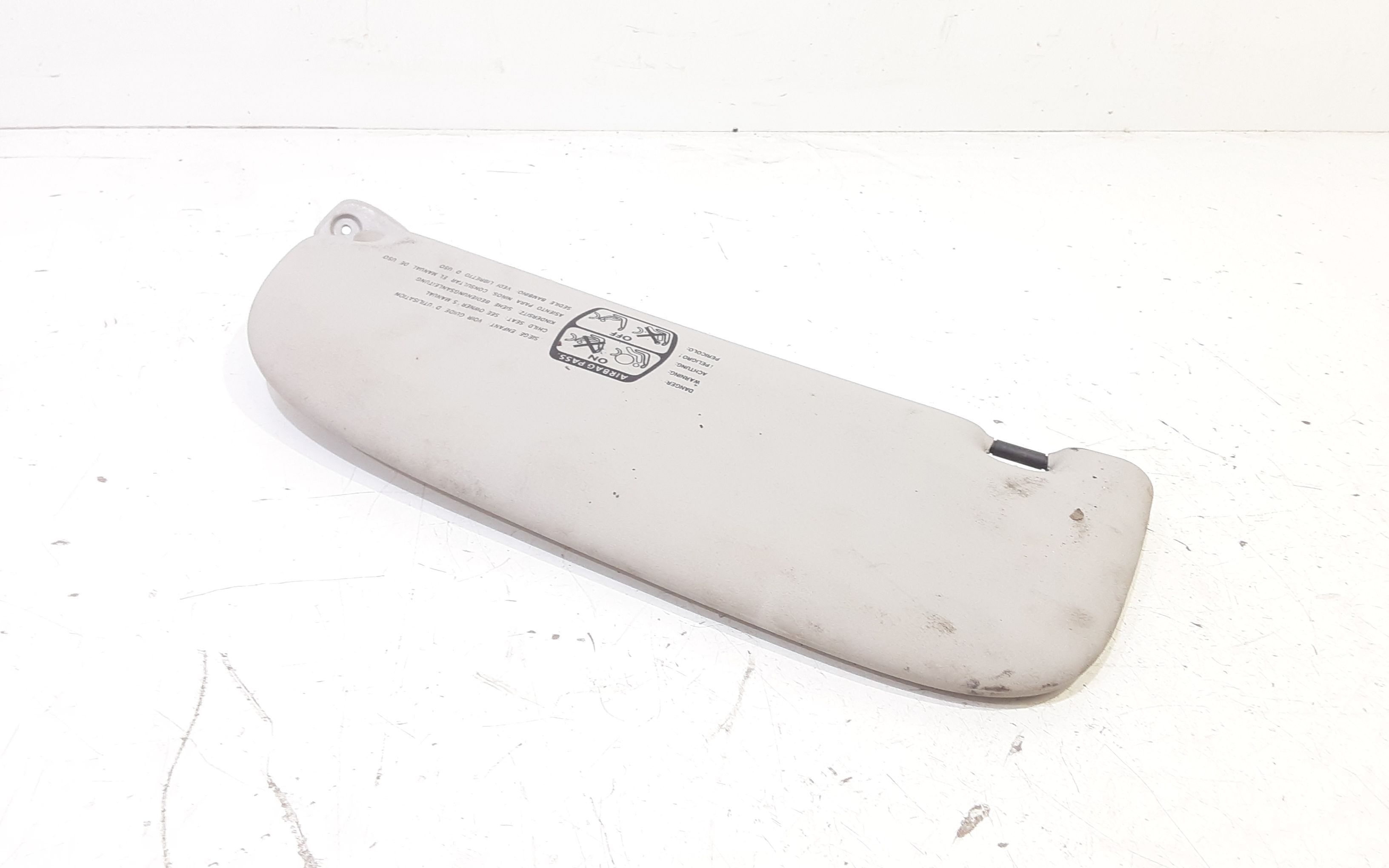 Parasole aletta Lato Passeggero PEUGEOT 206 2 Serie