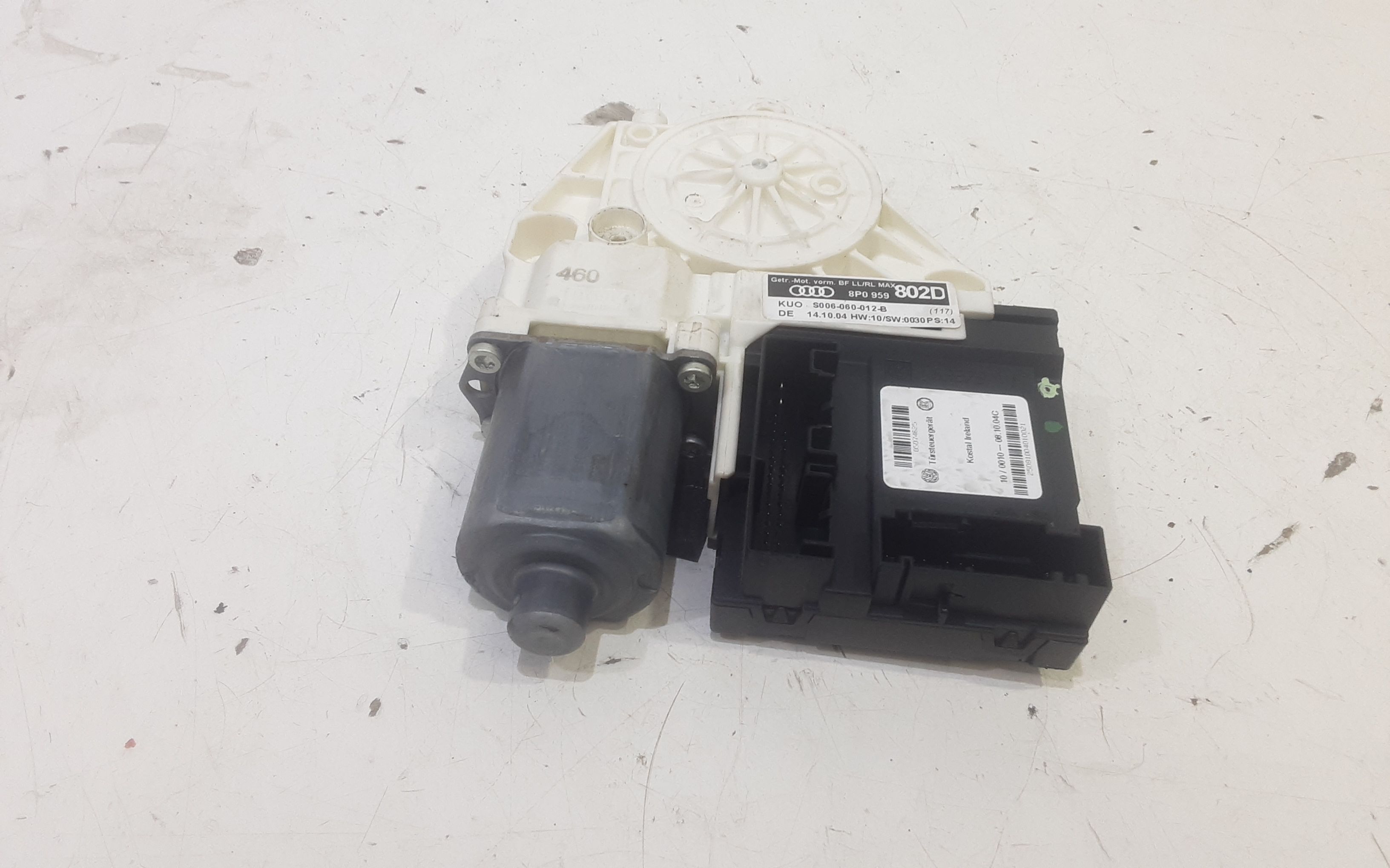 Motorino Alzavetro anteriore destra AUDI A3 Serie (8P1) (03>05)