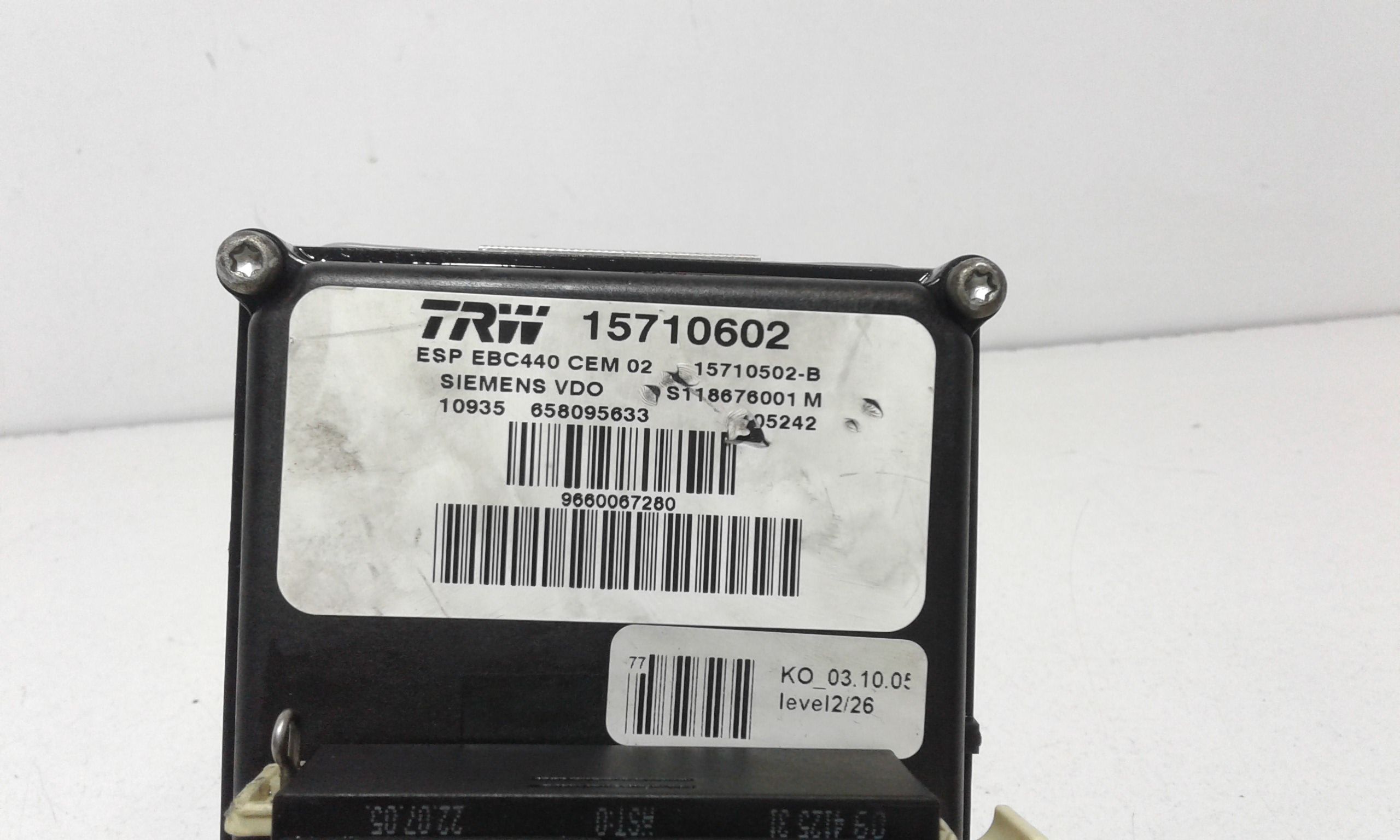 ABS PEUGEOT 407 S. Wagon