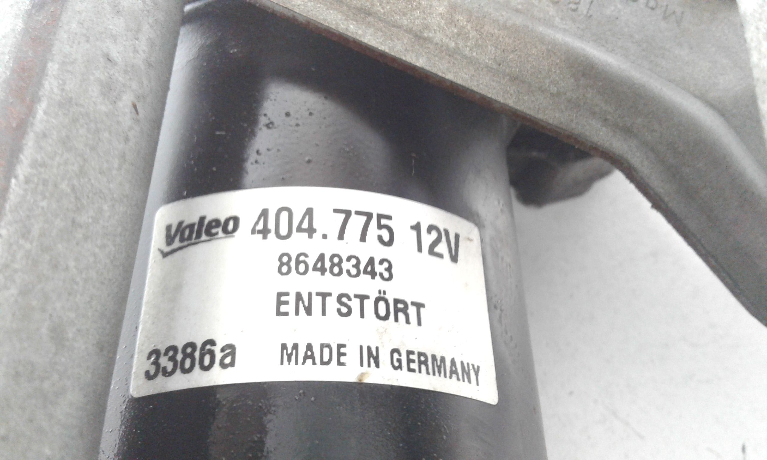 Motorino tergi ant completo di tandem VOLVO V70 2 Serie