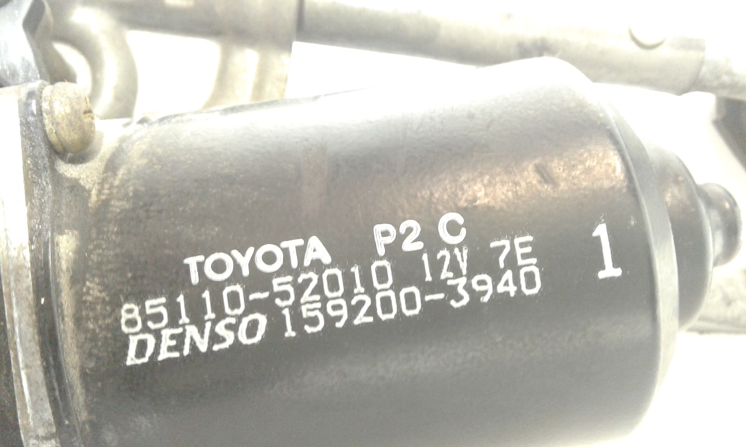 Motorino tergi ant completo di tandem TOYOTA Yaris 2 Serie