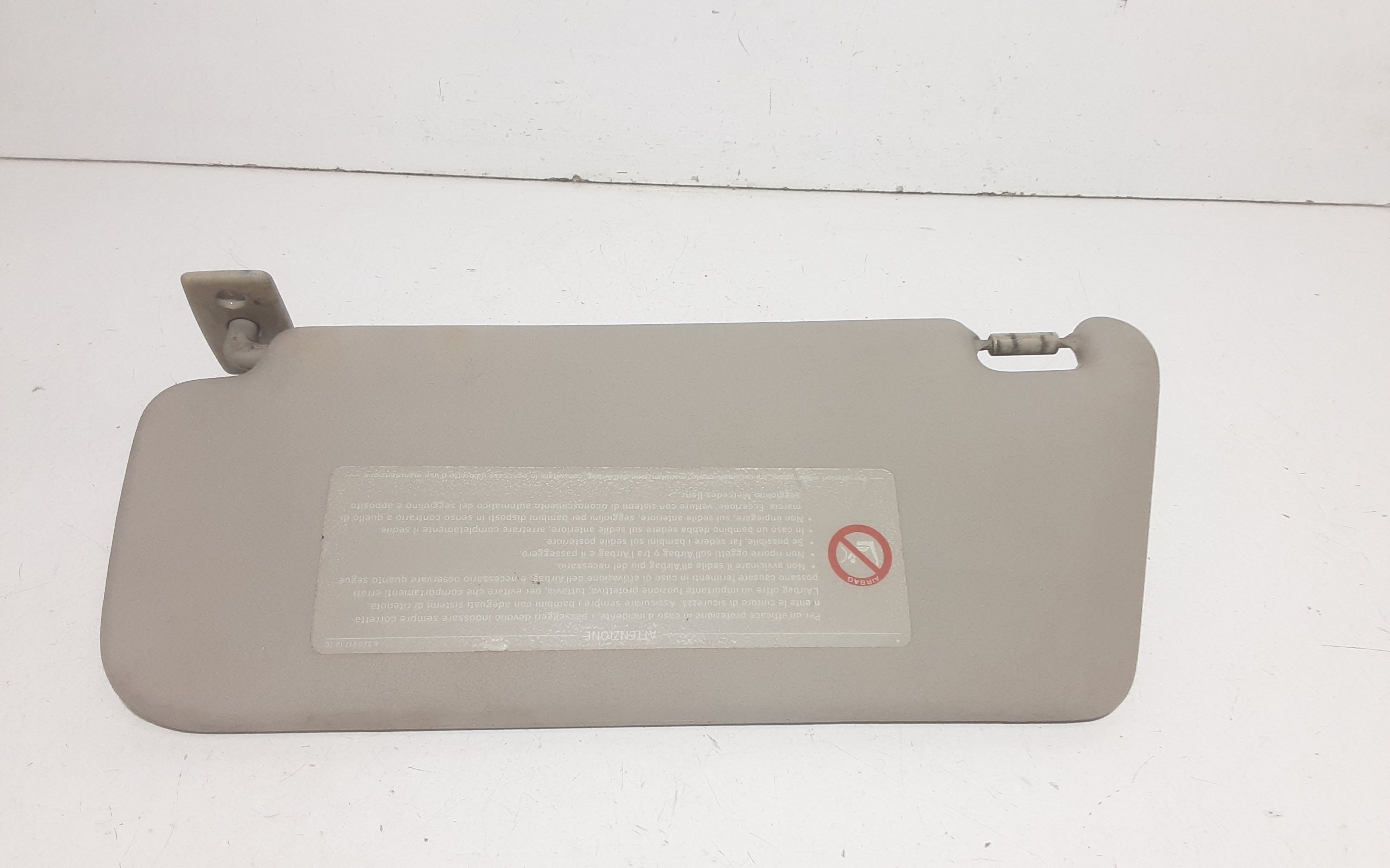 Parasole aletta Lato Passeggero MERCEDES Classe A W168 2 Serie