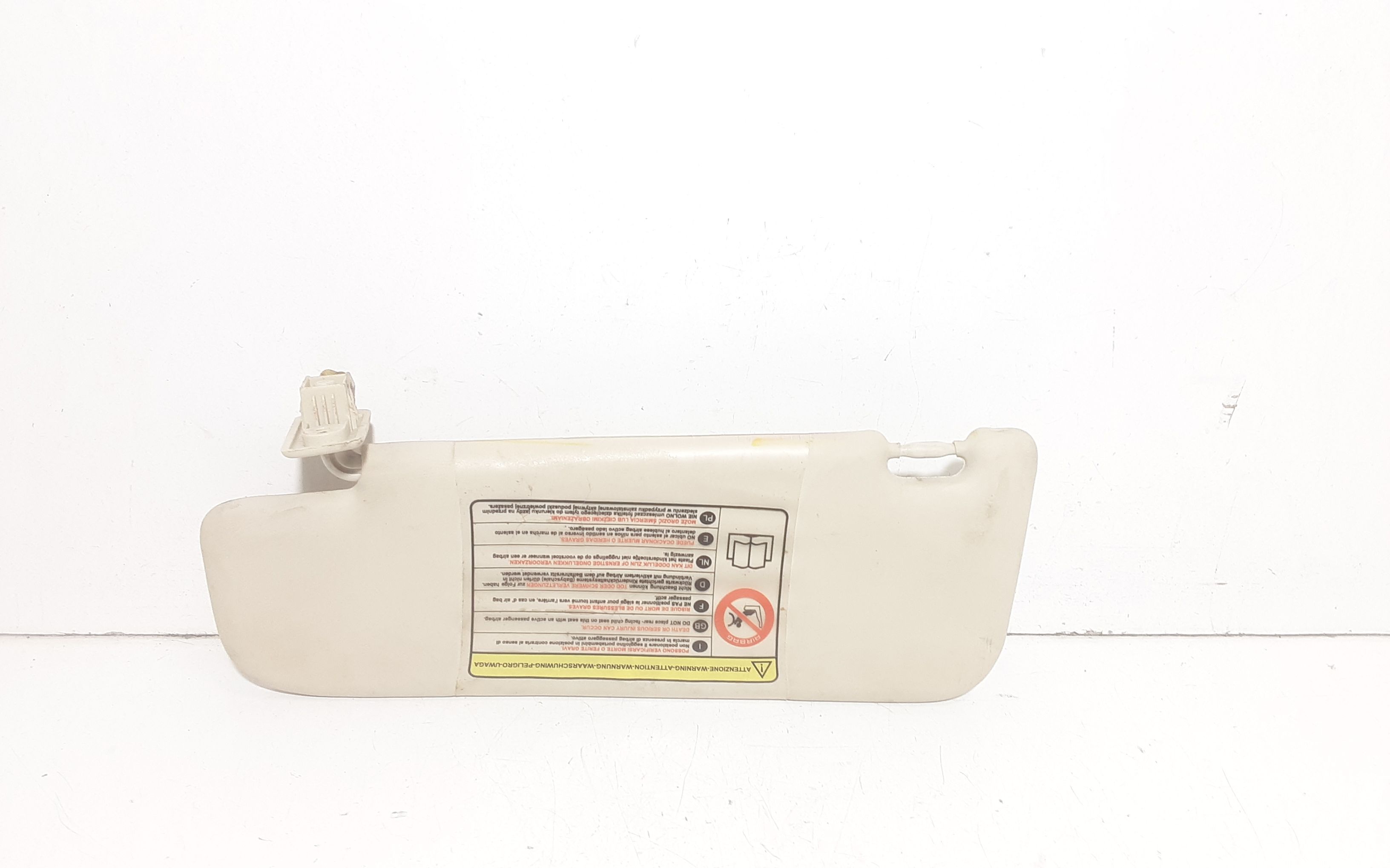 Parasole aletta Lato Passeggero FIAT 500 Serie (07>14)