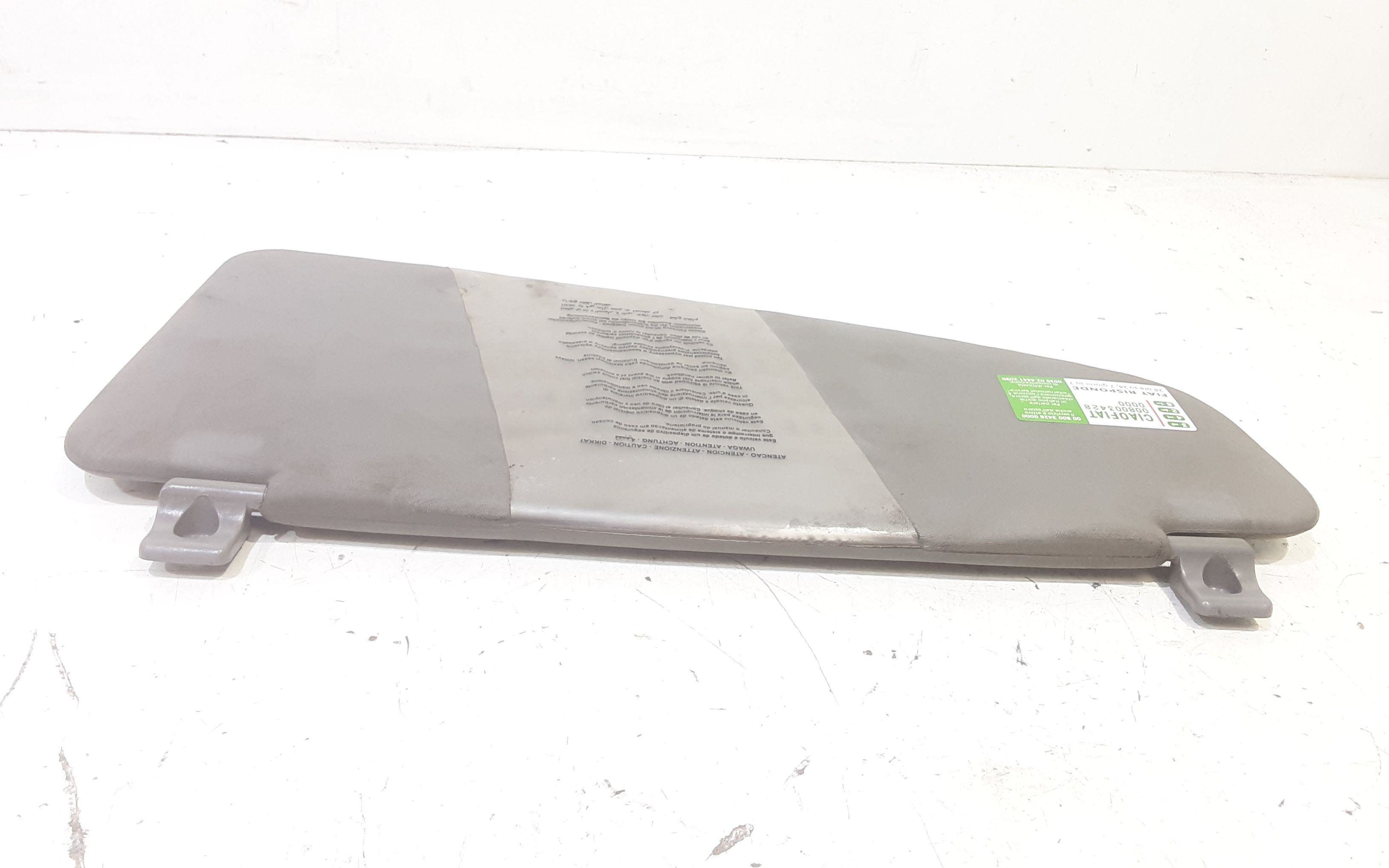 Parasole aletta anteriore Lato Guida FIAT Dobl Cargo (05>09)