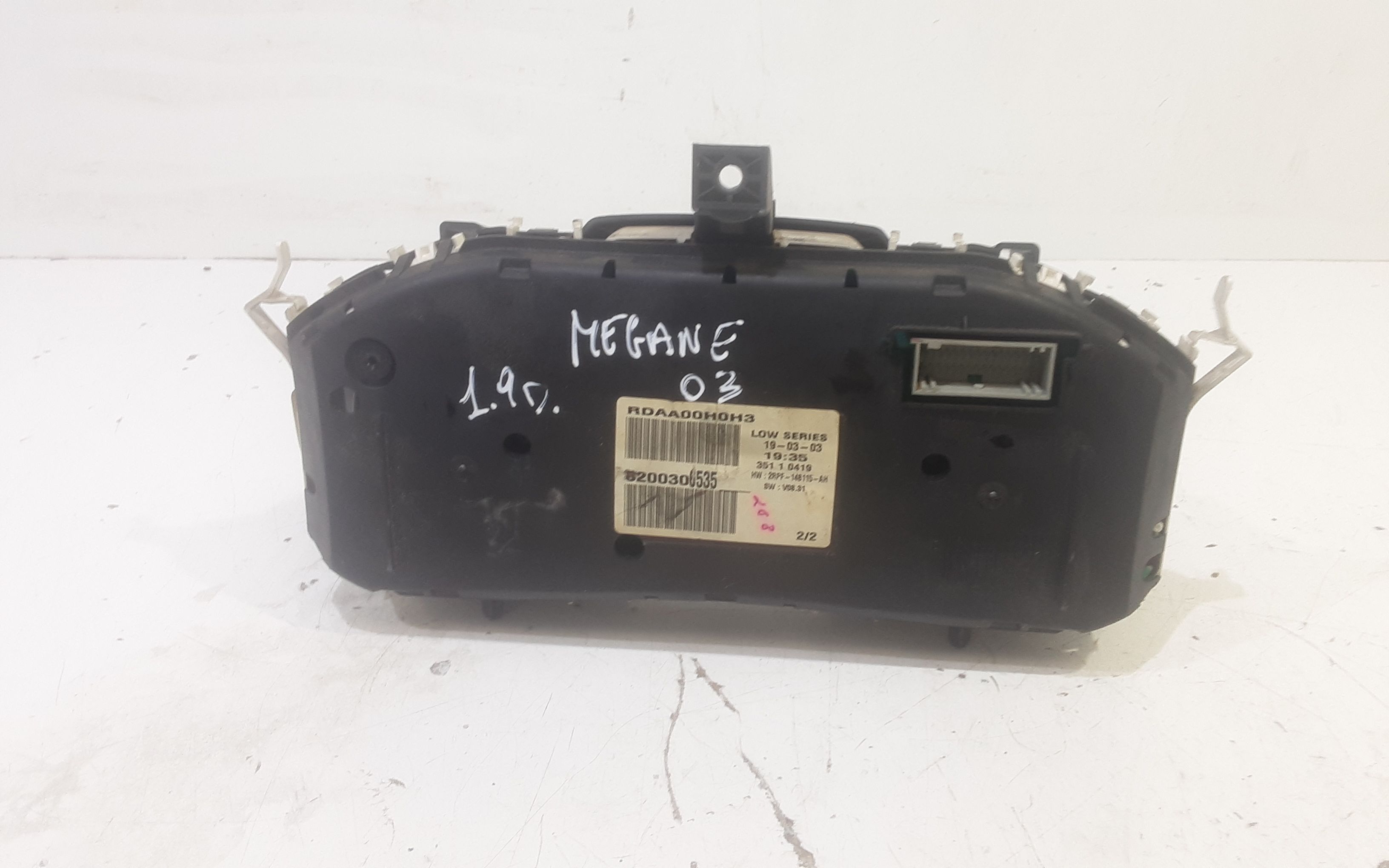 Quadro Strumenti RENAULT Megane S. Wagon Serie (02>06)