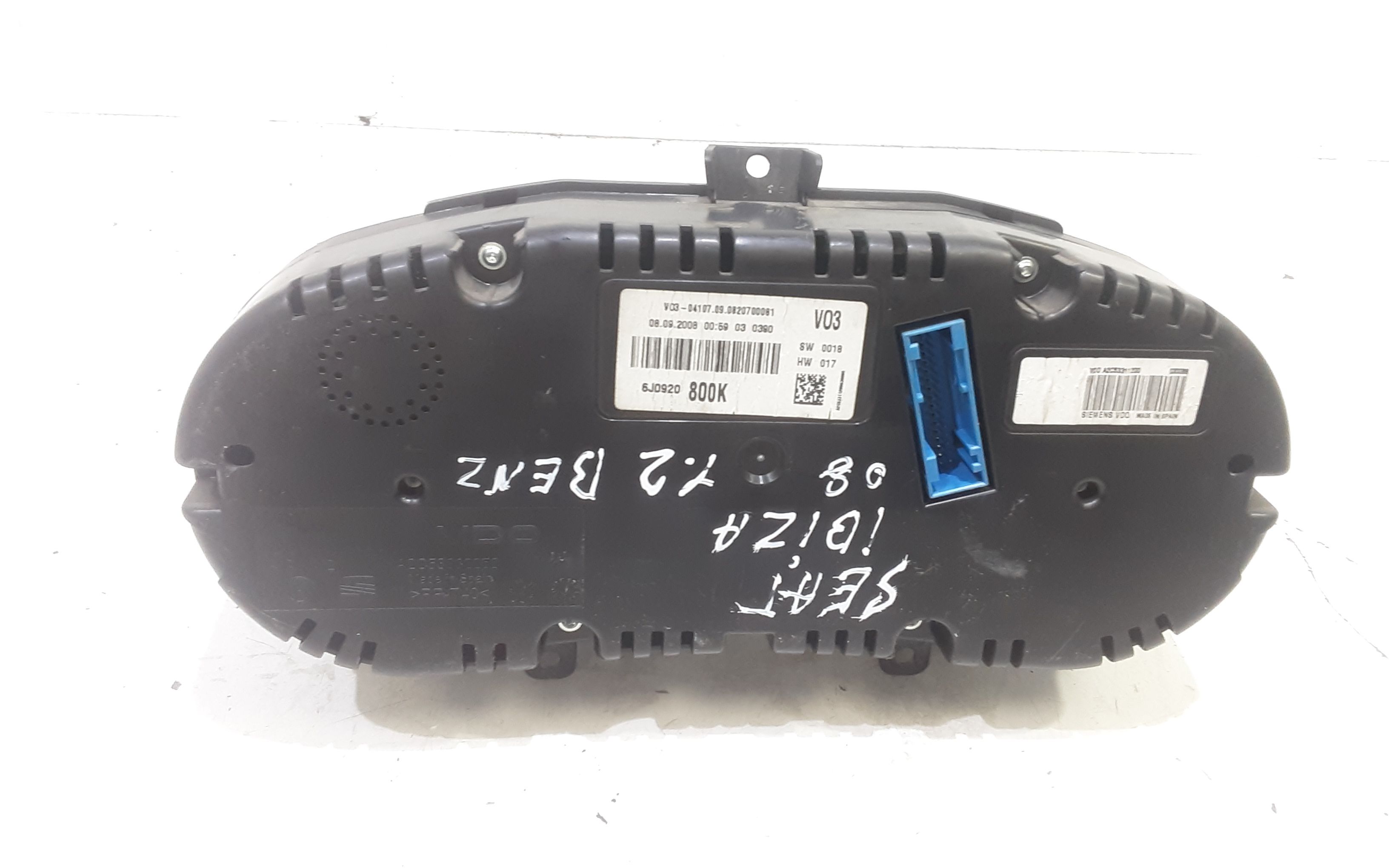 Quadro Strumenti SEAT Ibiza Serie (08>12)