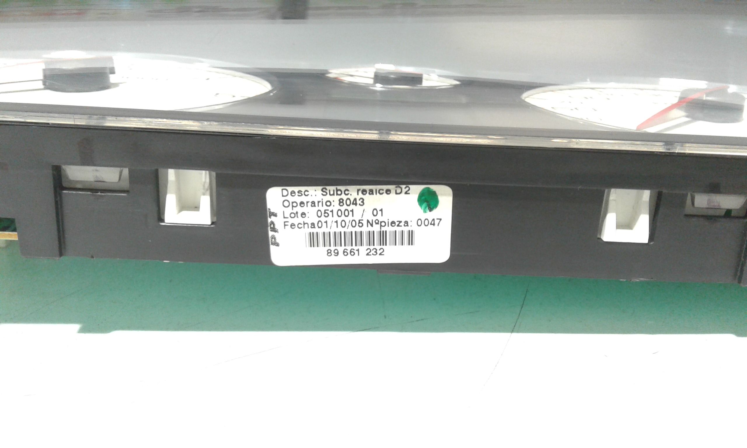 Quadro Strumenti PEUGEOT 407 S. Wagon