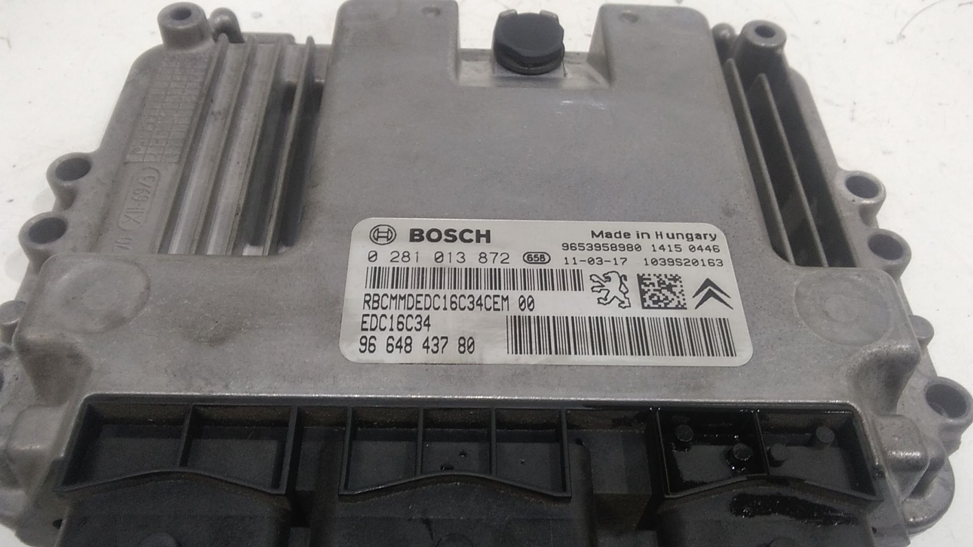 Centralina motore PEUGEOT Partner 3 Serie