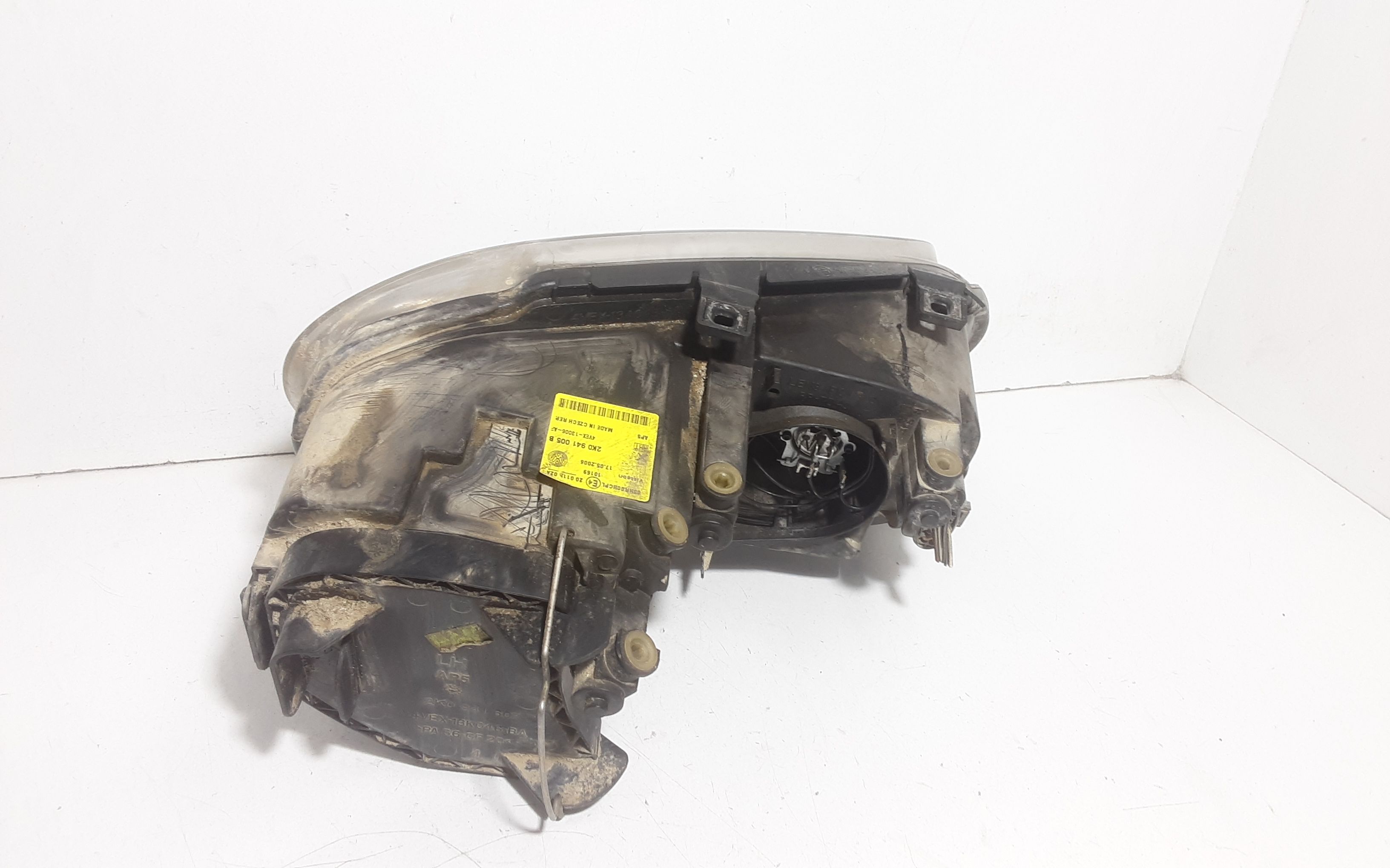 Faro anteriore Sinistro Guida VOLKSWAGEN Touran 1 Serie