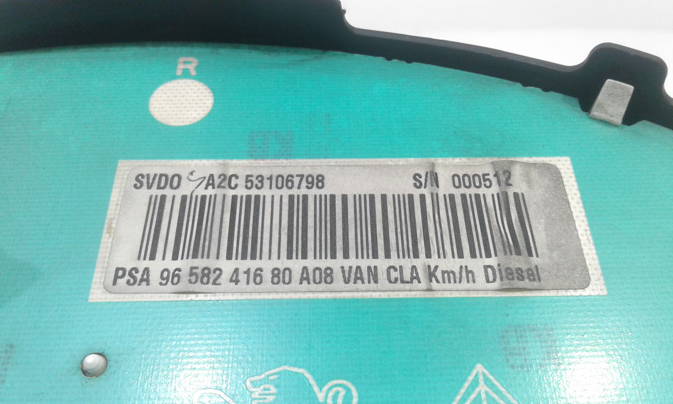 Quadro Strumenti PEUGEOT 1007 1 Serie