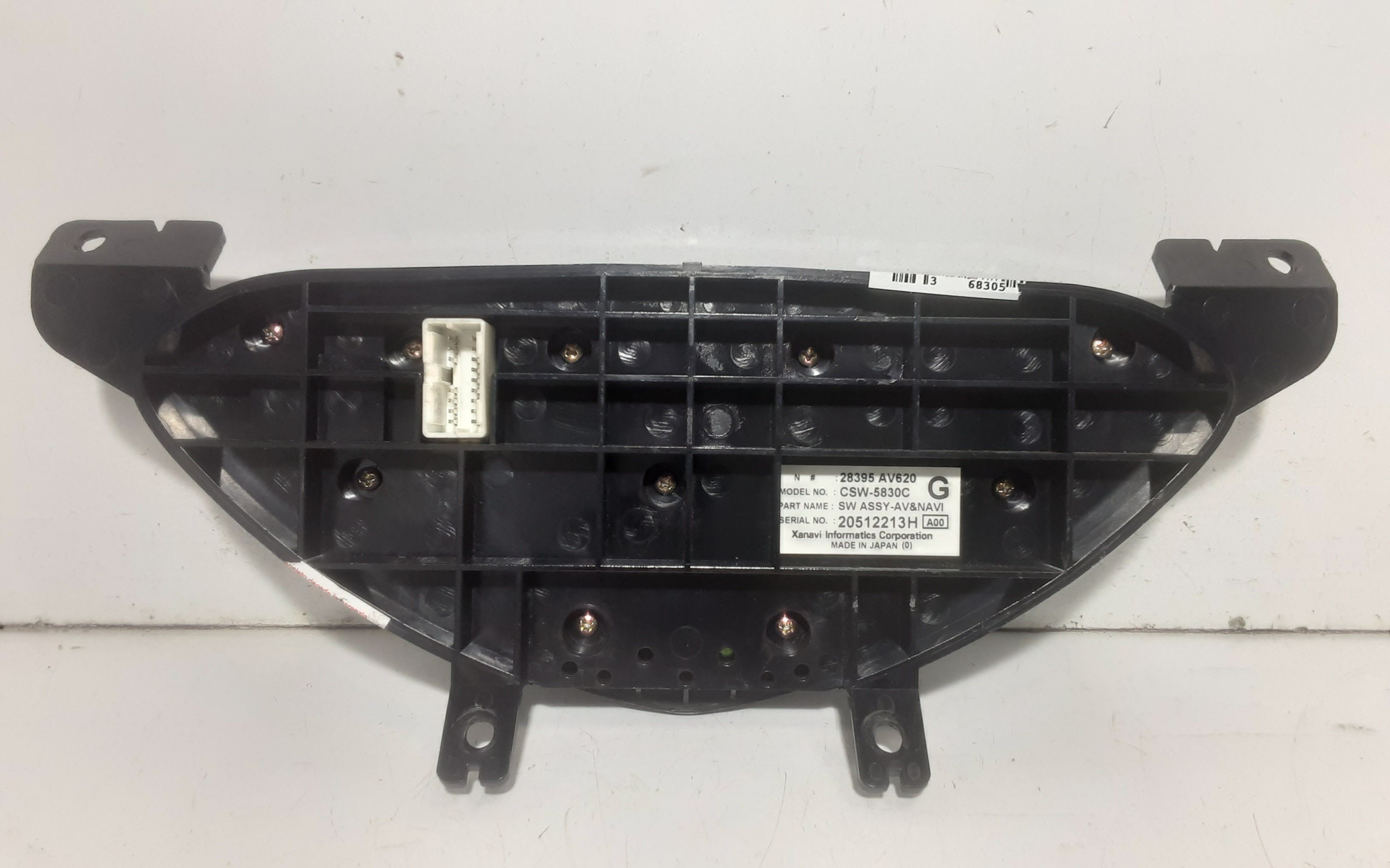 Pannello comandi autoradio NISSAN Primera Berlina 3 Serie