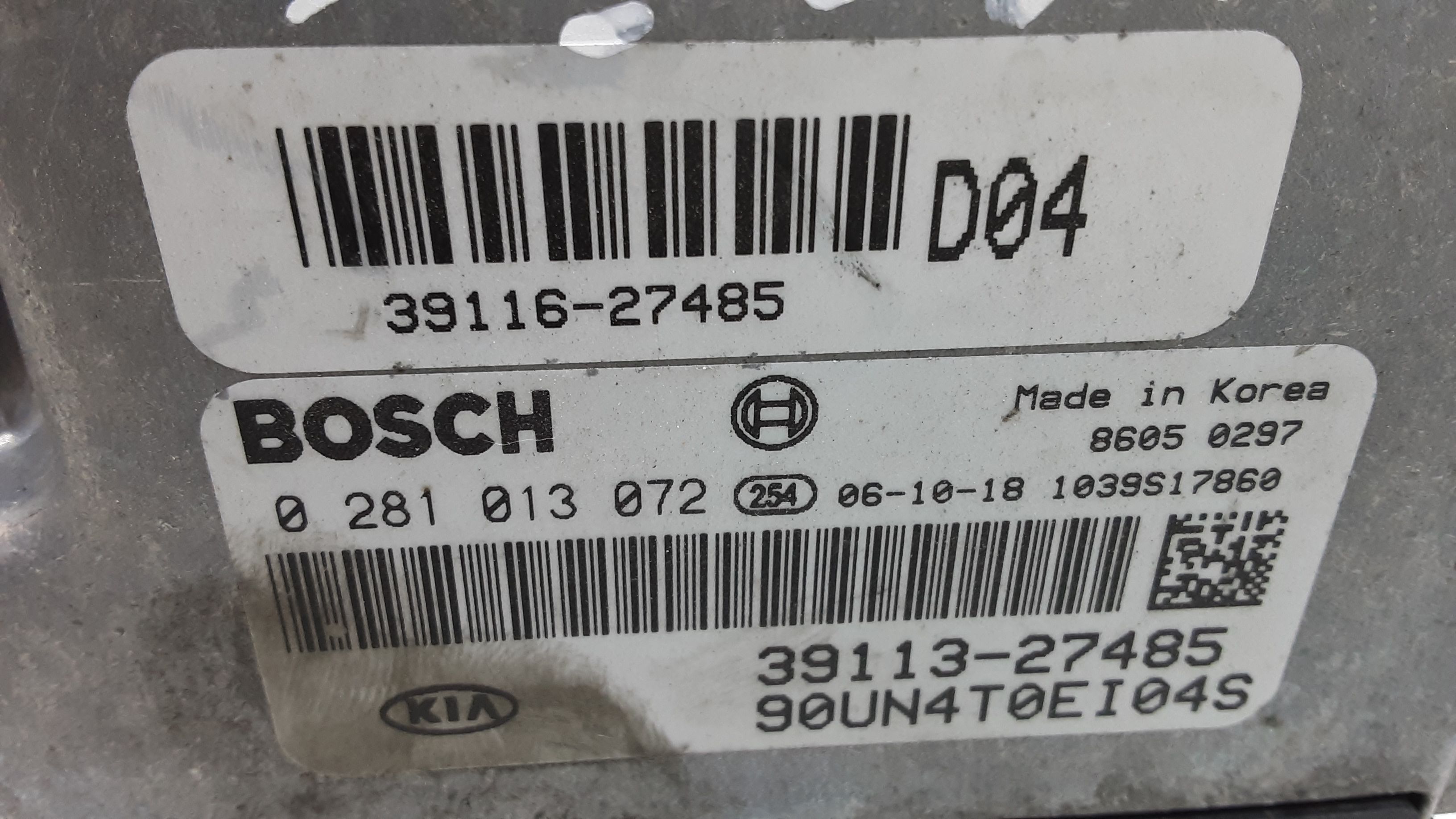 Centralina motore KIA Carens 2 Serie