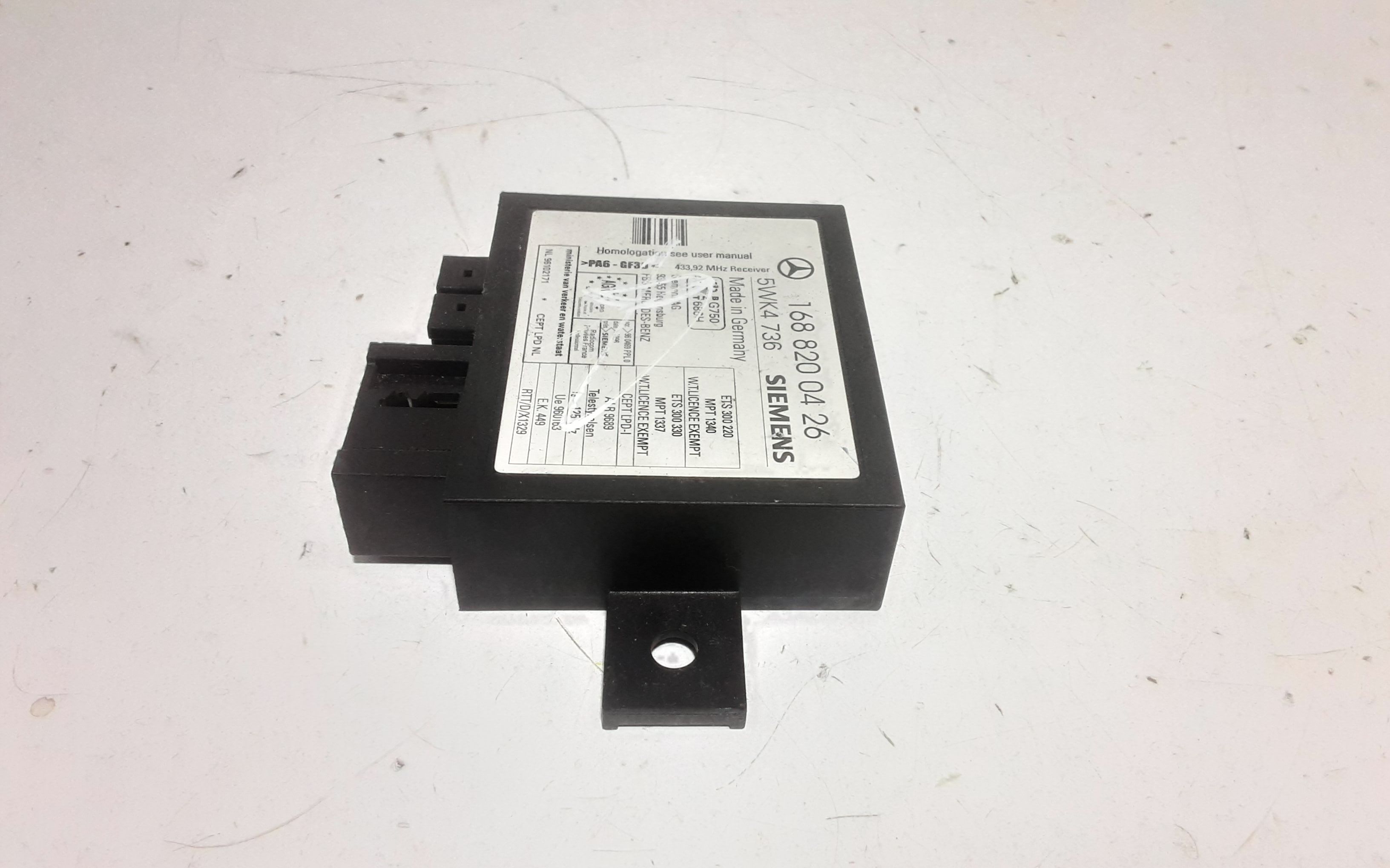 Centralina immobilizer MERCEDES Classe A W168 2 Serie