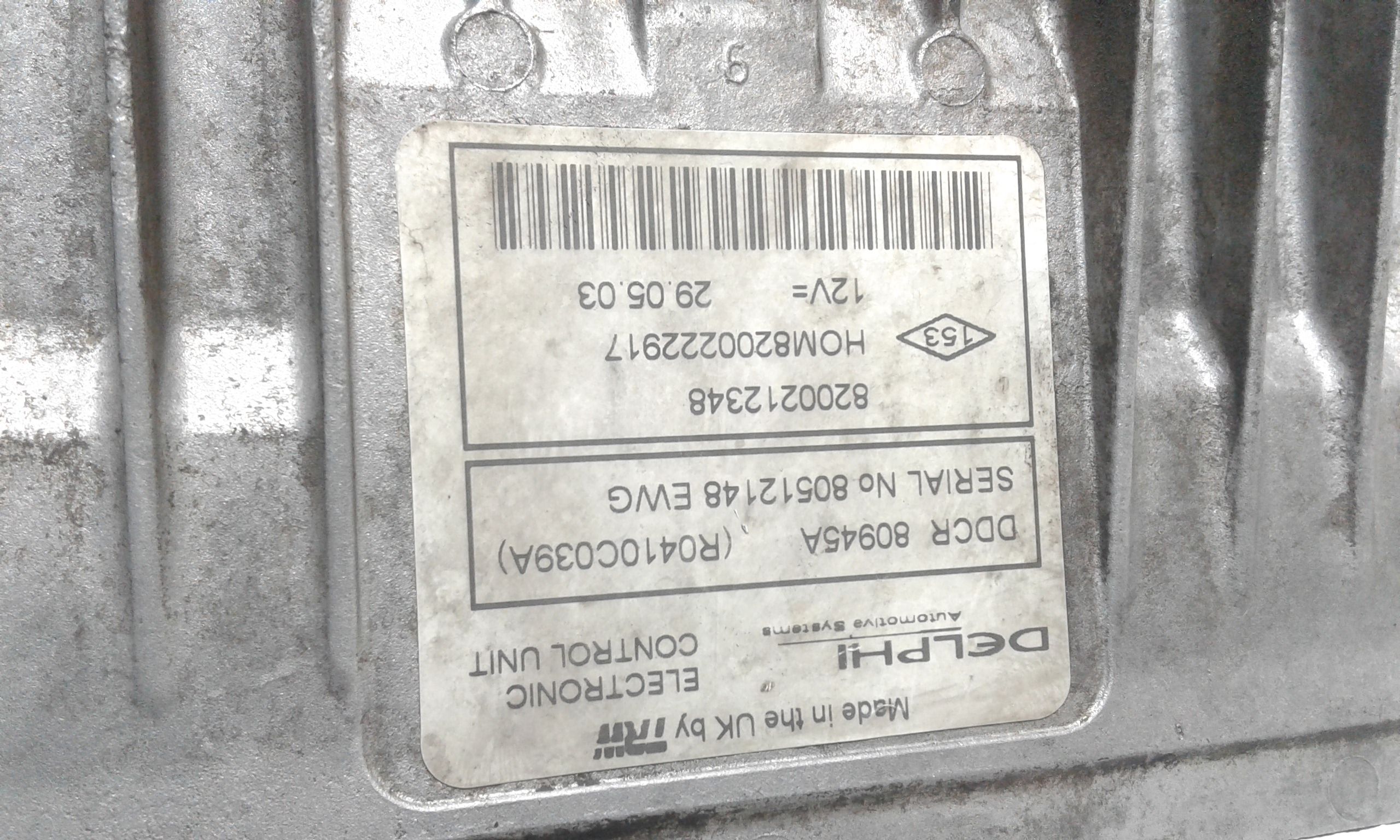 Centralina motore RENAULT Clio Serie (01>05)