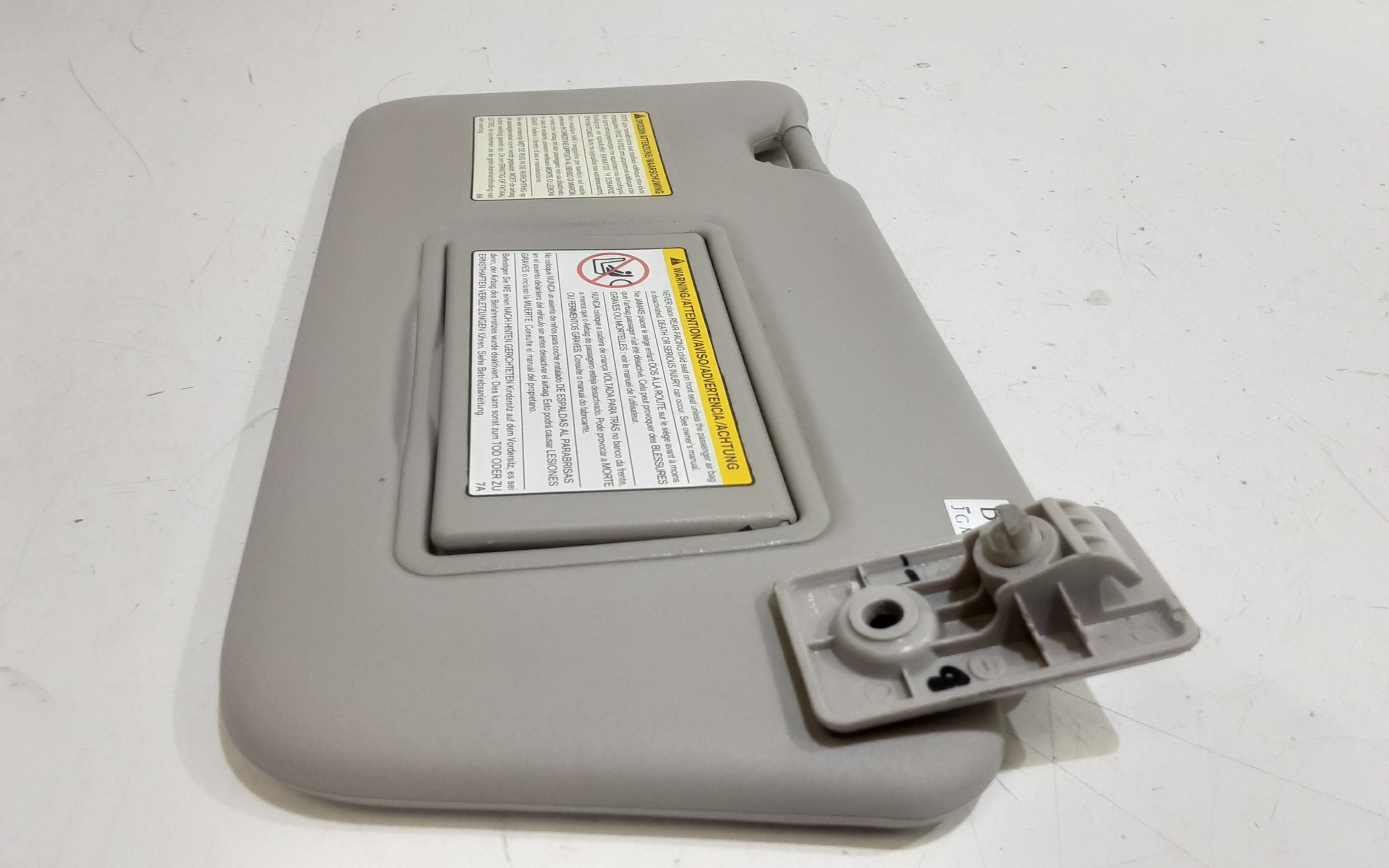 Parasole aletta Lato Passeggero NISSAN Micra 7 Serie