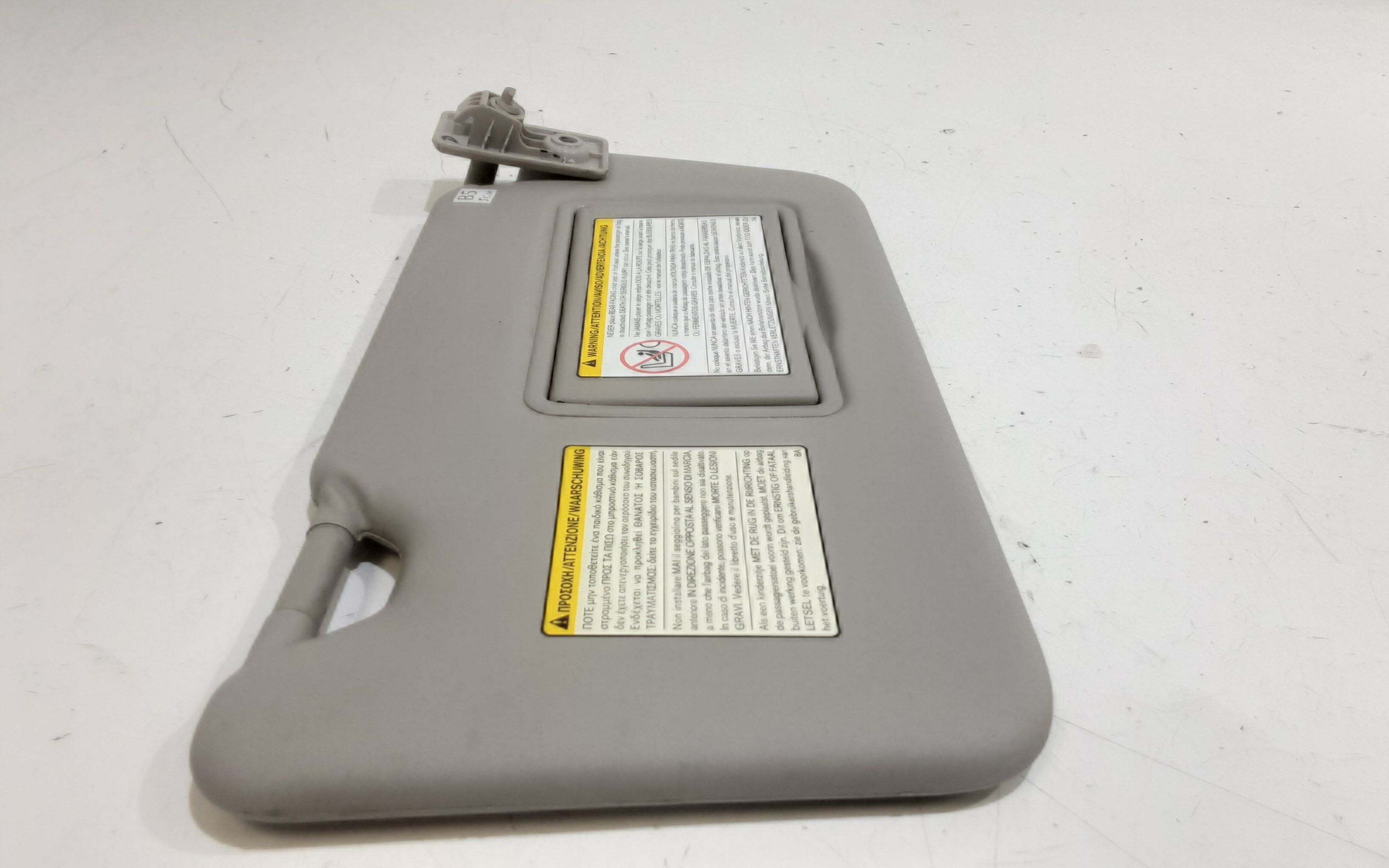 Parasole aletta Lato Passeggero NISSAN Micra 7 Serie