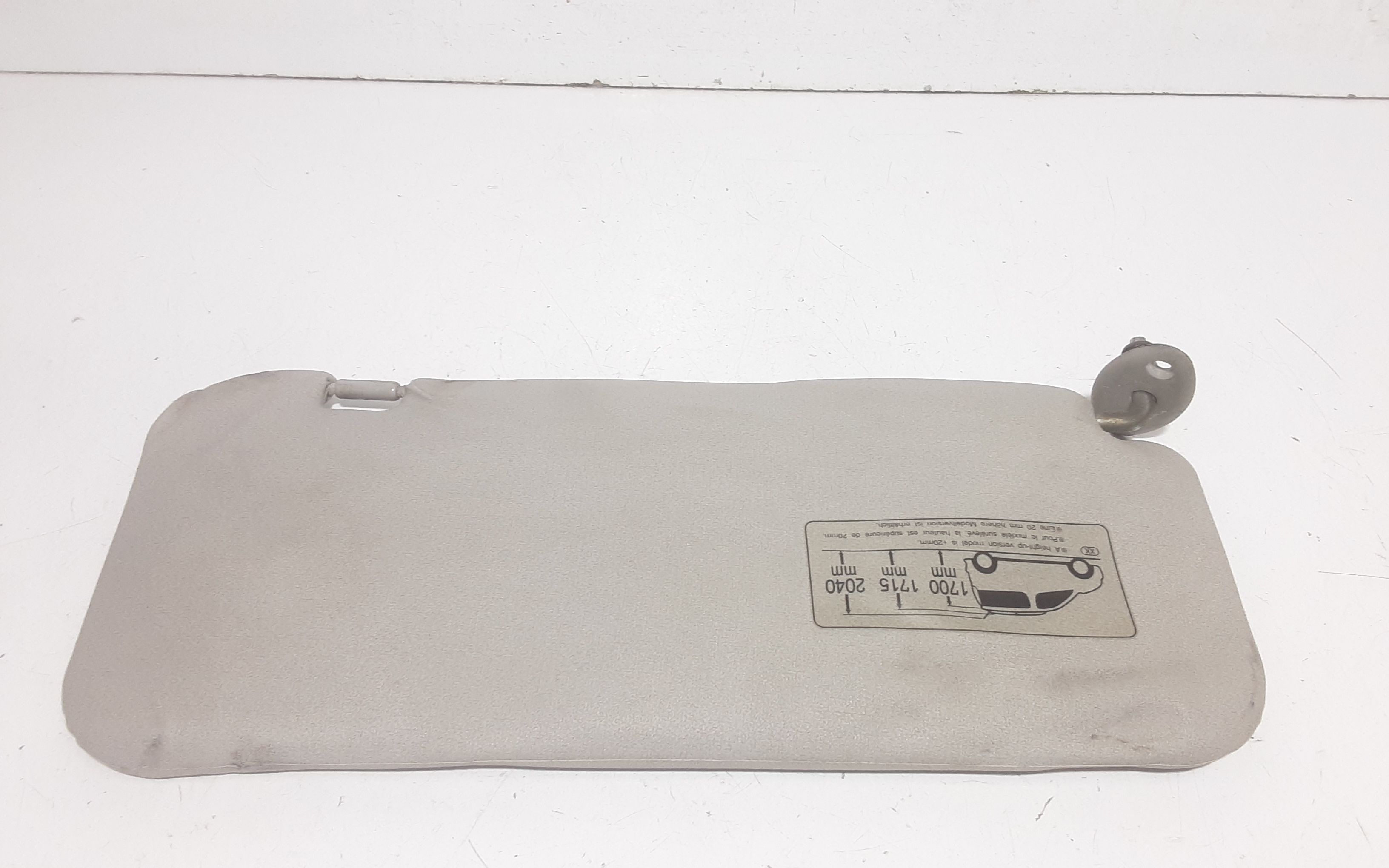 Parasole aletta anteriore Lato Guida TOYOTA Yaris Verso Serie (03>07)