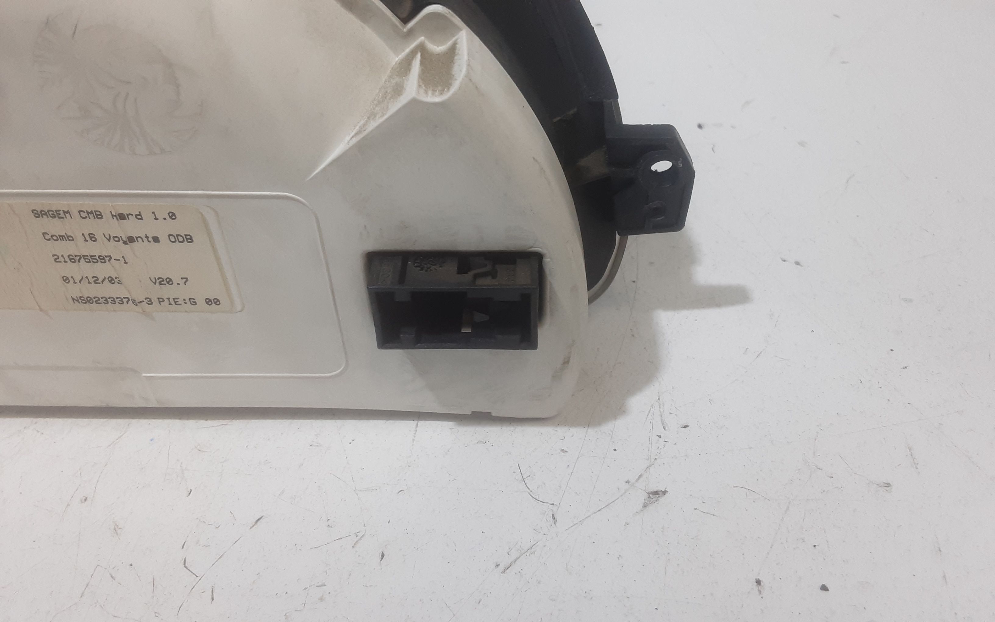 Quadro Strumenti PEUGEOT 206 1 Serie