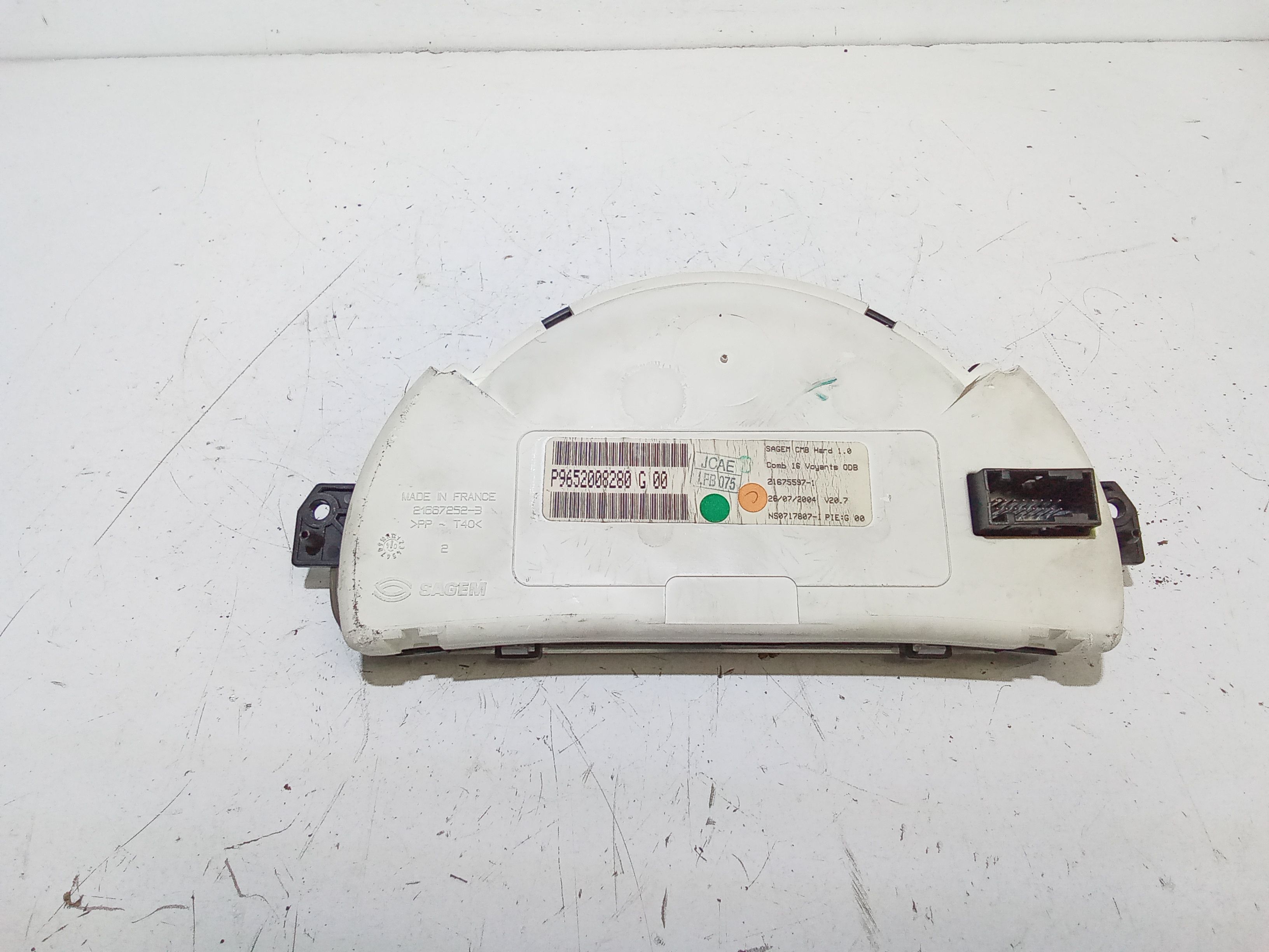 Quadro Strumenti CITROEN C3 1 Serie