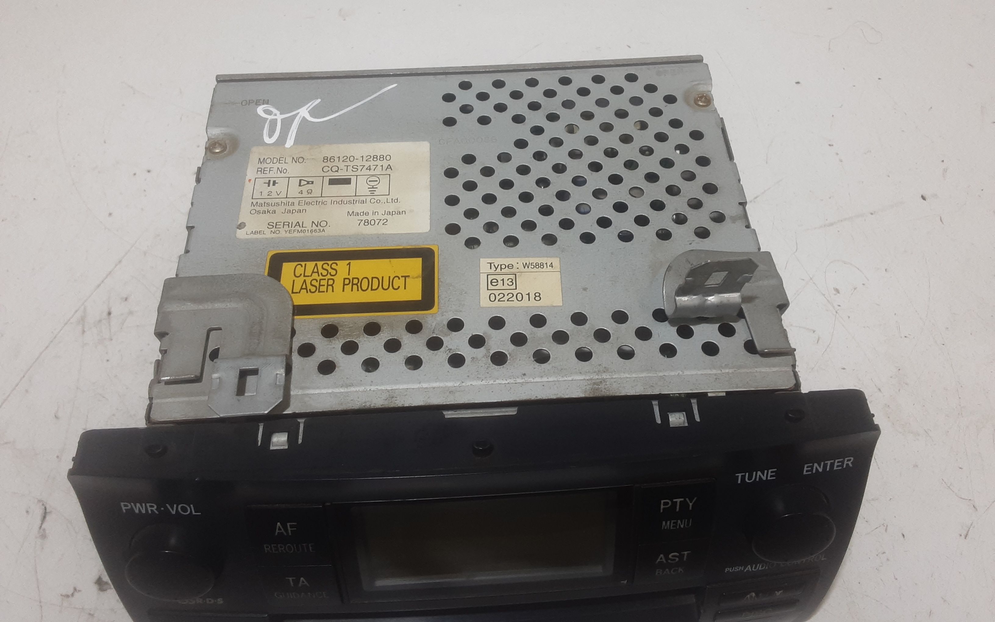 Autoradio TOYOTA Corolla Berlina 3 Serie 3-5P