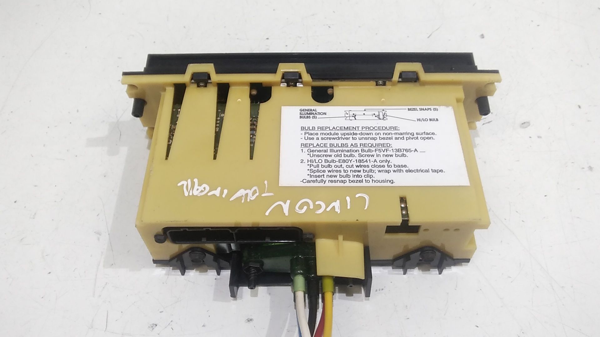 Comandi Clima LINCOLN Town Car limousine Serie