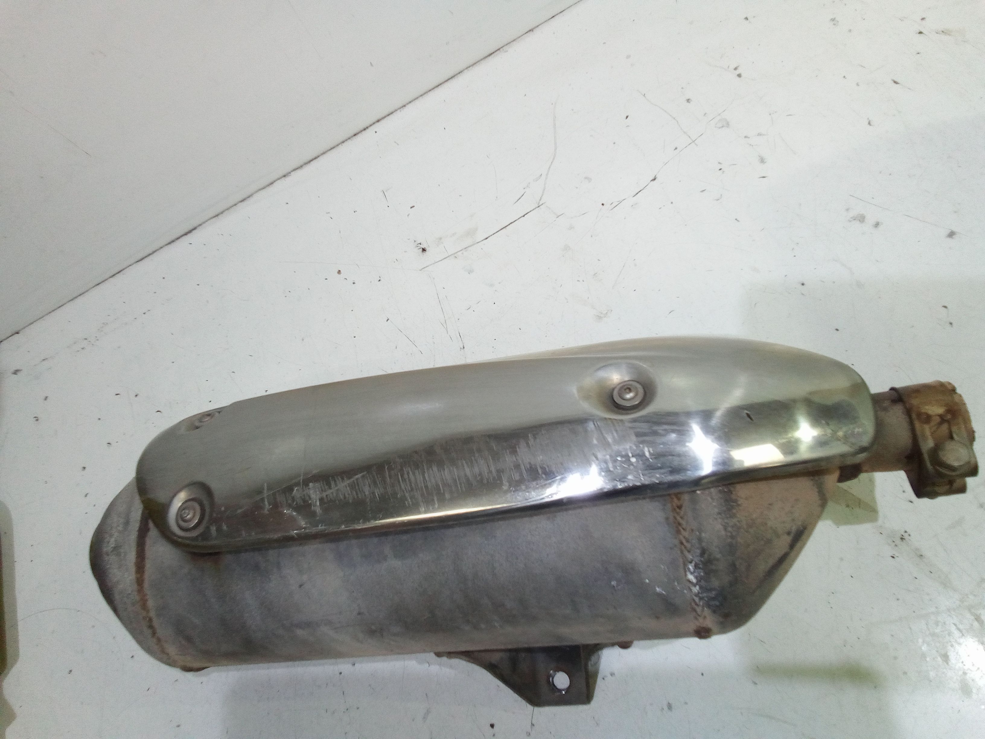 Marmitta completa di terminale scarico Aprilia Atlantic 250cc