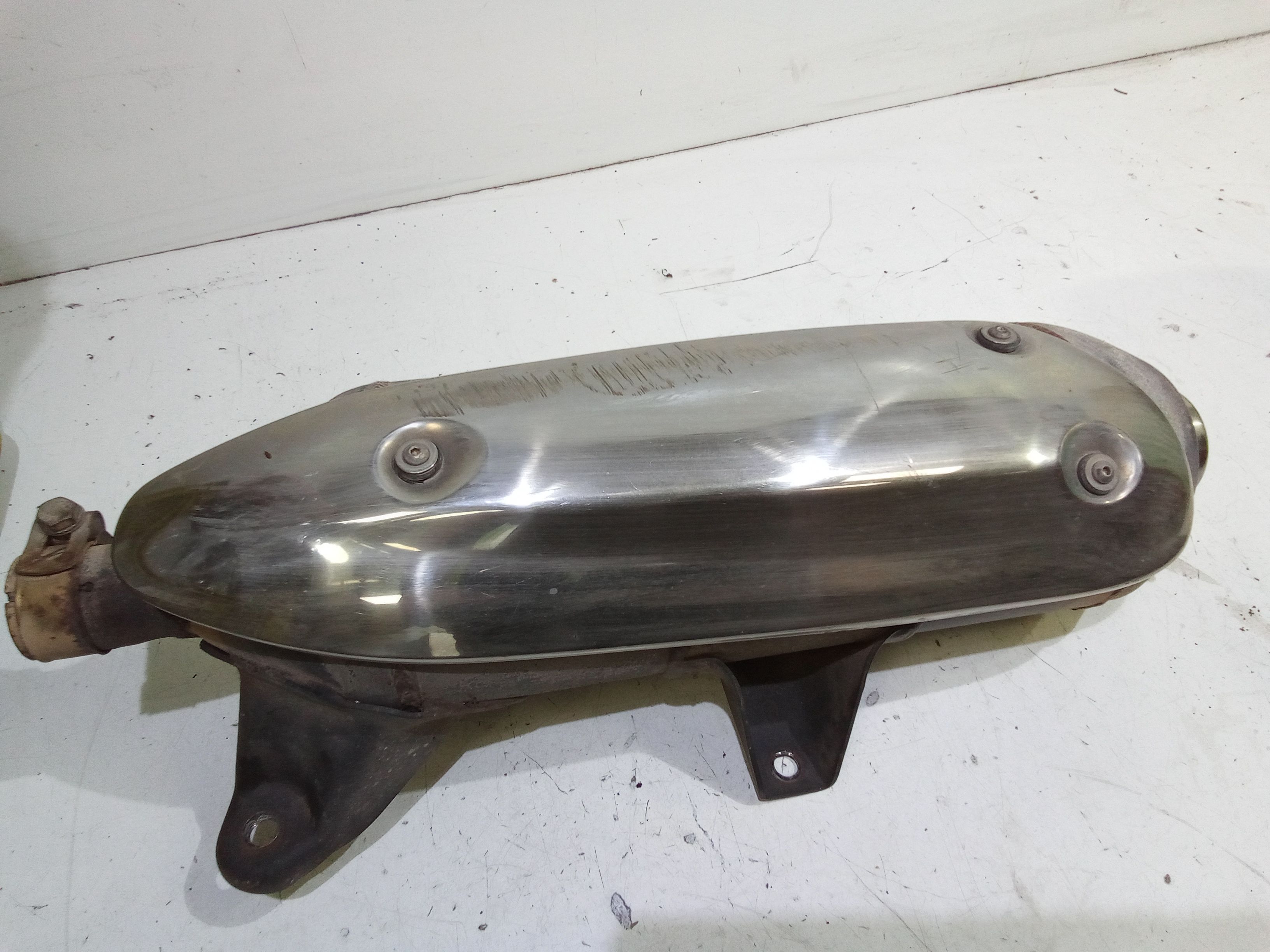 Marmitta completa di terminale scarico Aprilia Atlantic 250cc