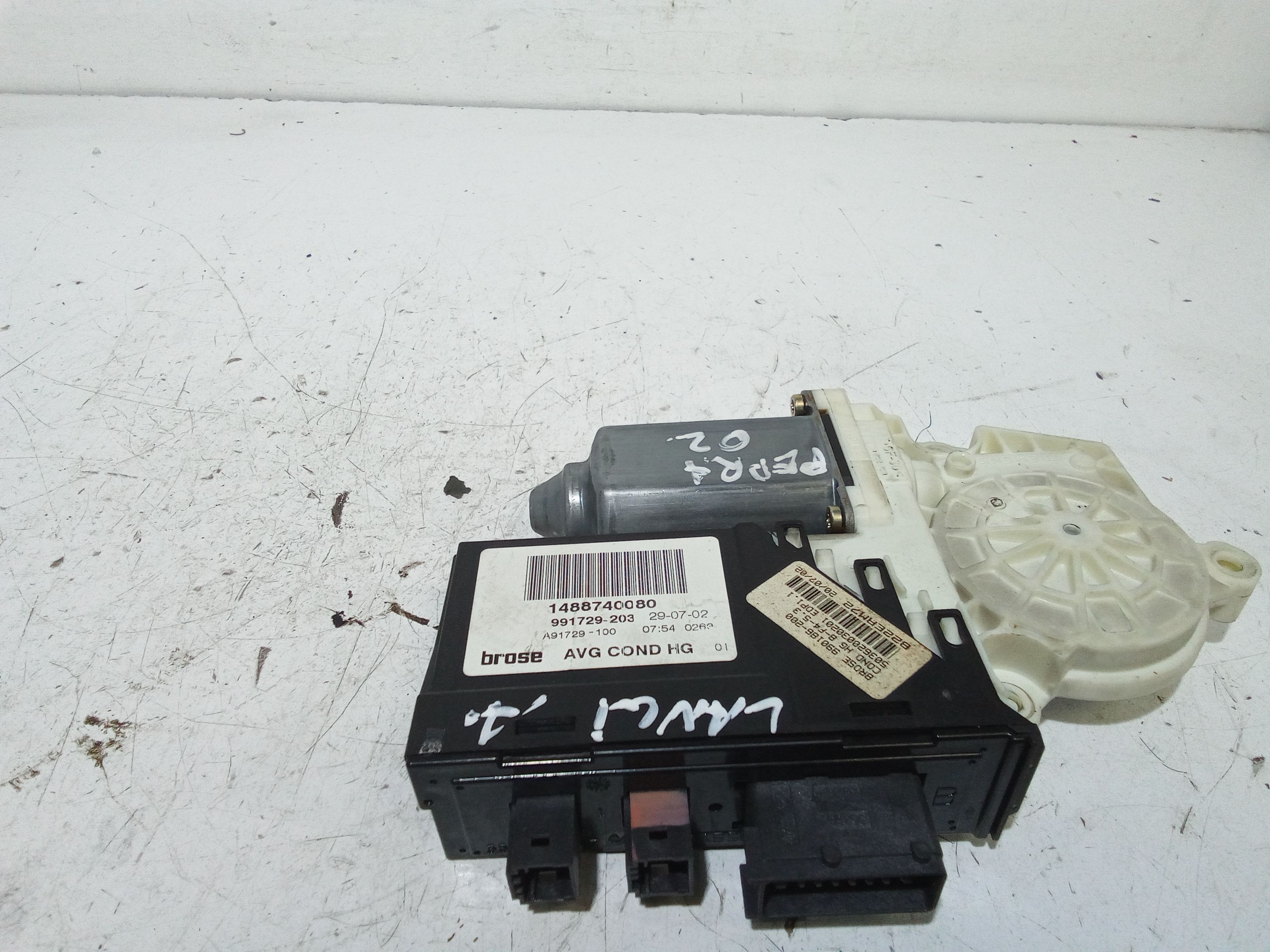 Motorino Alzavetro anteriore Sinistro LANCIA Phedra 1 Serie