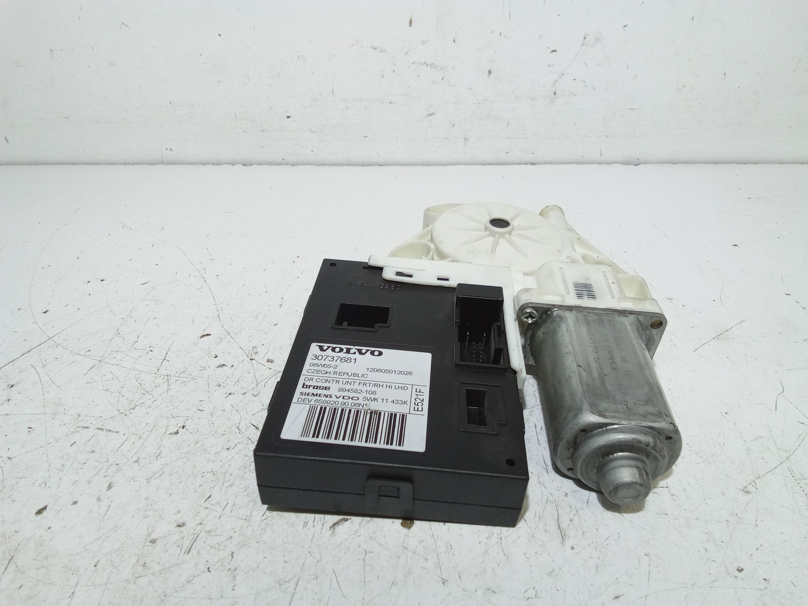 Motorino Alzavetro anteriore destra VOLVO V50 1 Serie