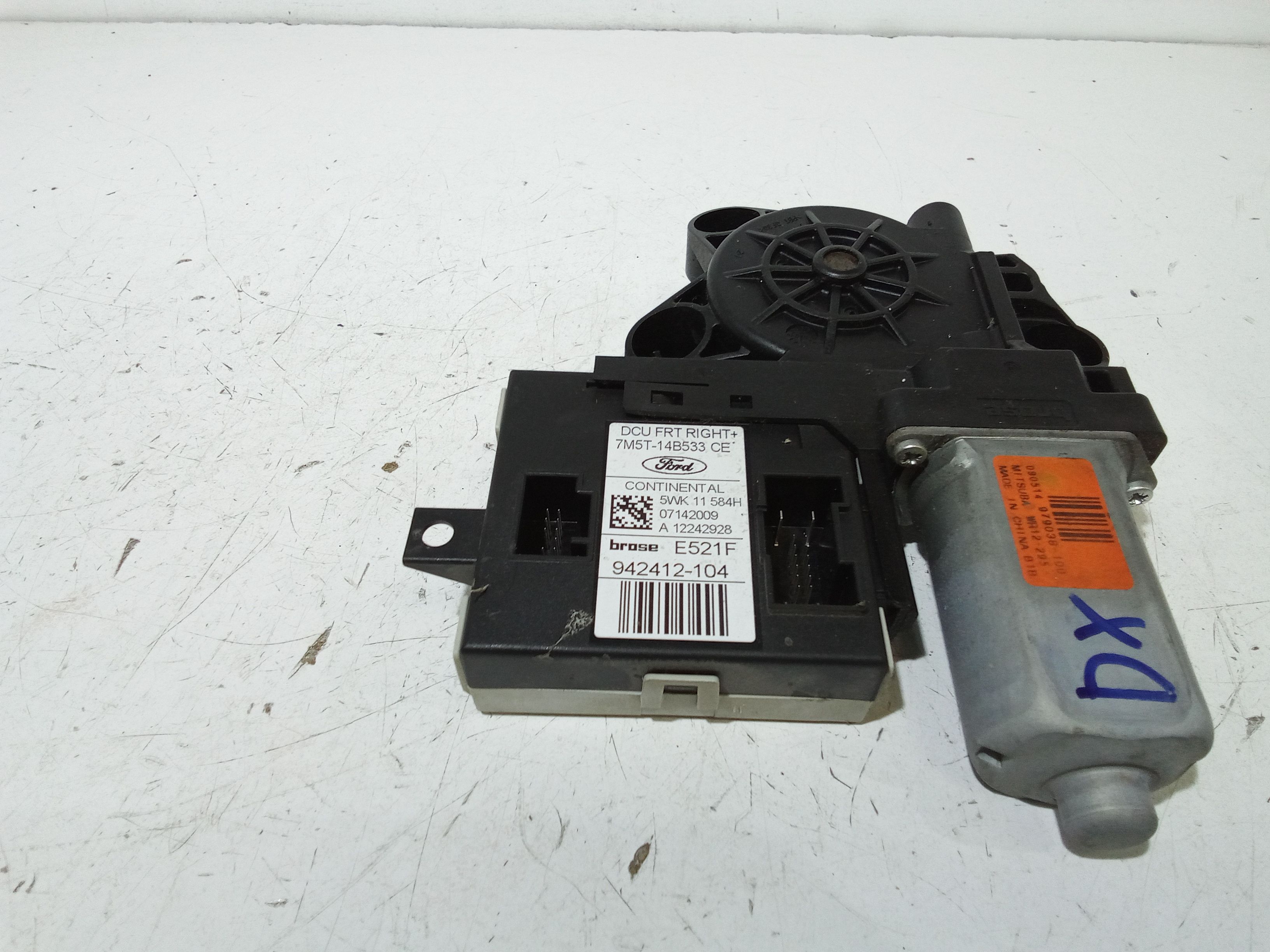 Motorino Alzavetro anteriore destra FORD C - Max Serie (07>10)