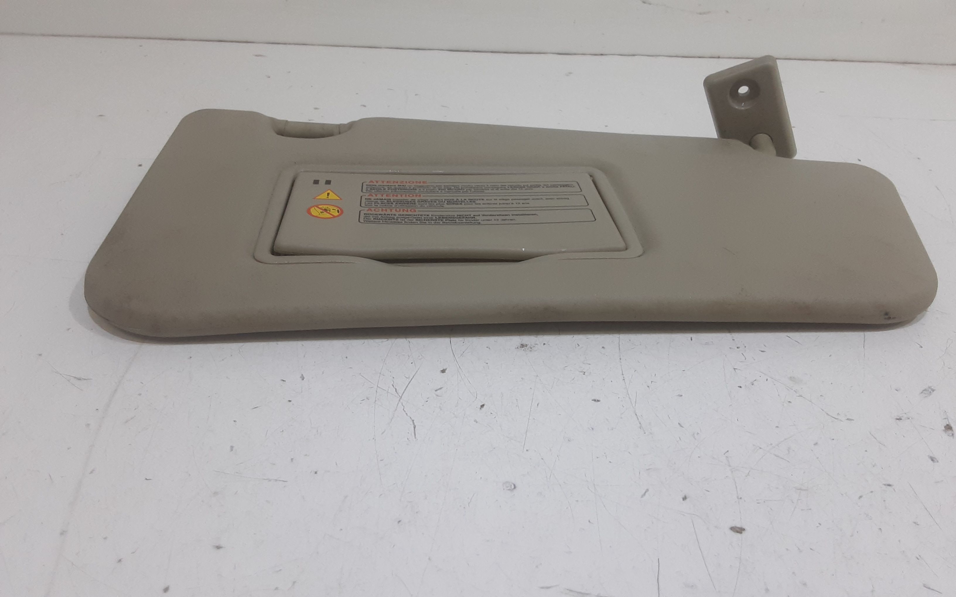 Parasole aletta Lato Passeggero NISSAN Micra 4 Serie