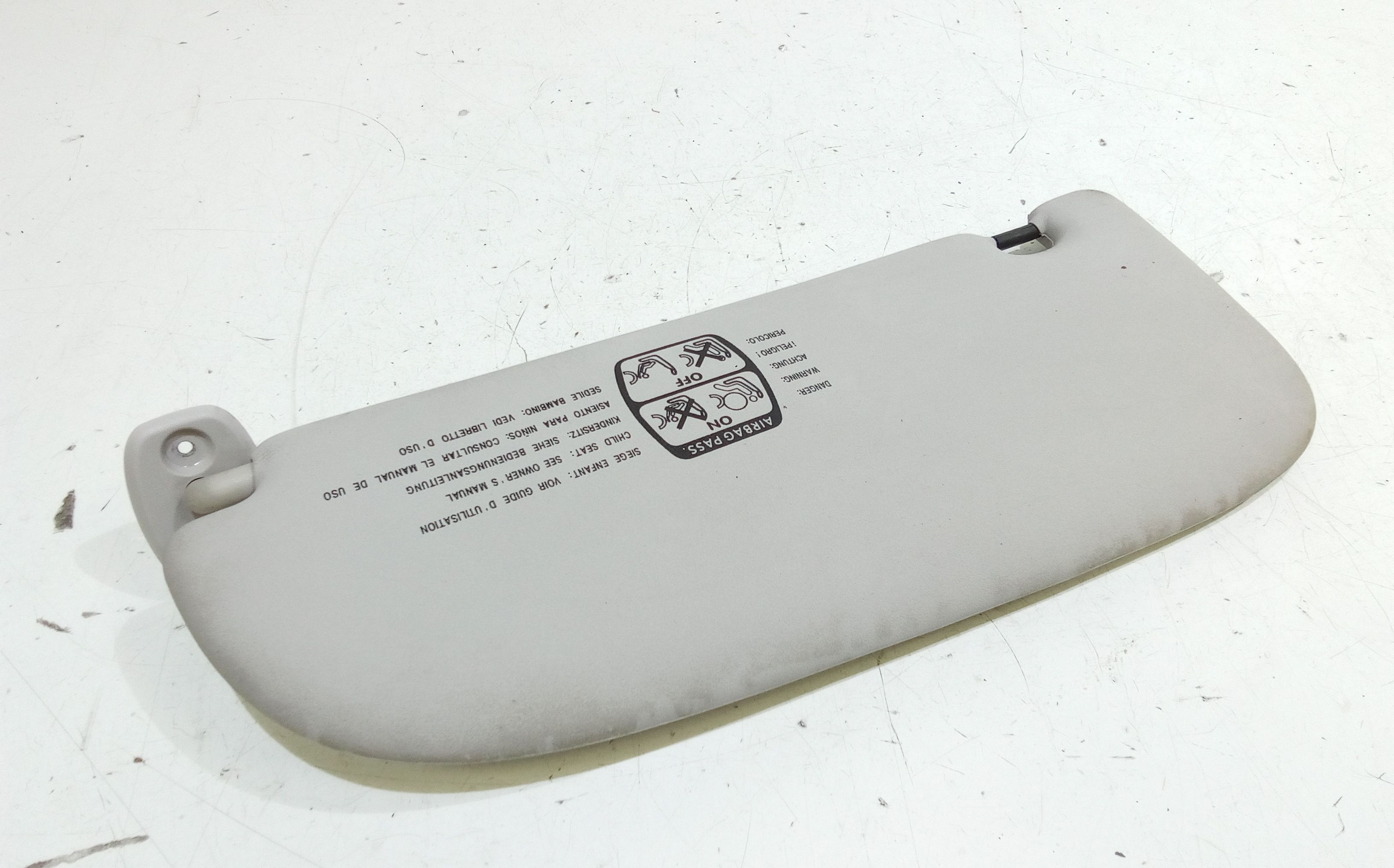 Parasole aletta Lato Passeggero PEUGEOT 206 2 Serie