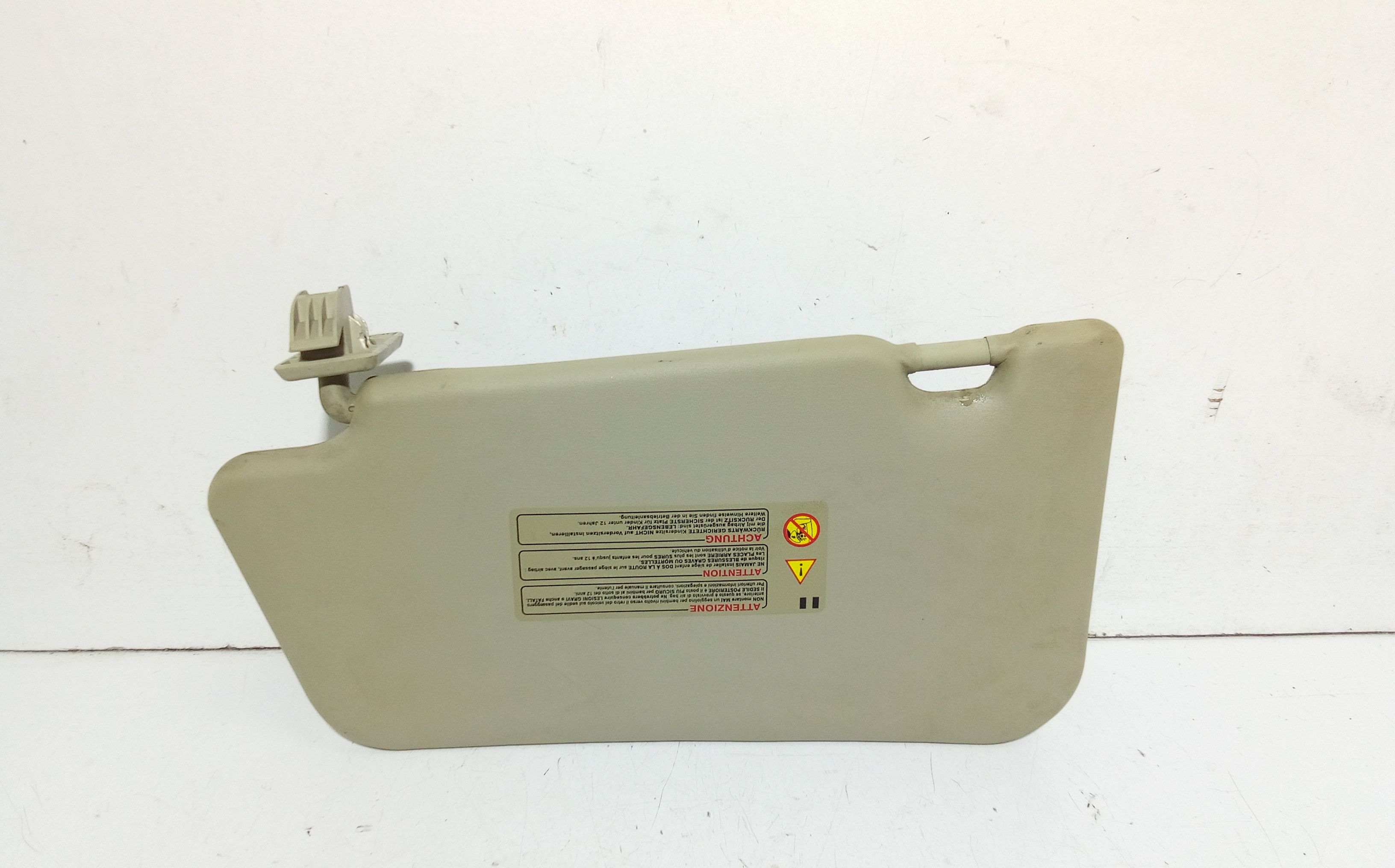 Parasole aletta Lato Passeggero NISSAN Micra 4 Serie