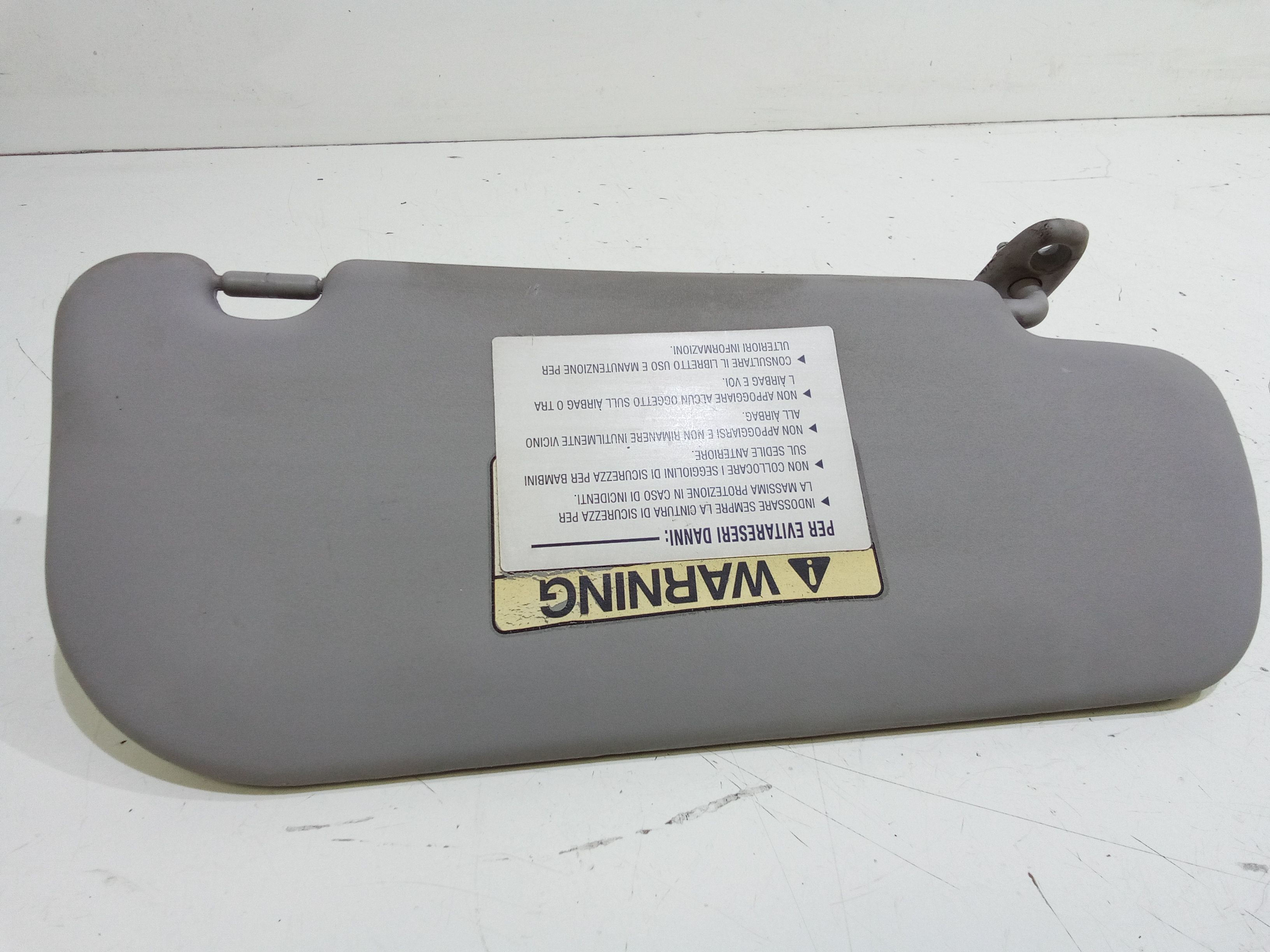 Parasole aletta anteriore Lato Guida KIA Picanto 1 Serie