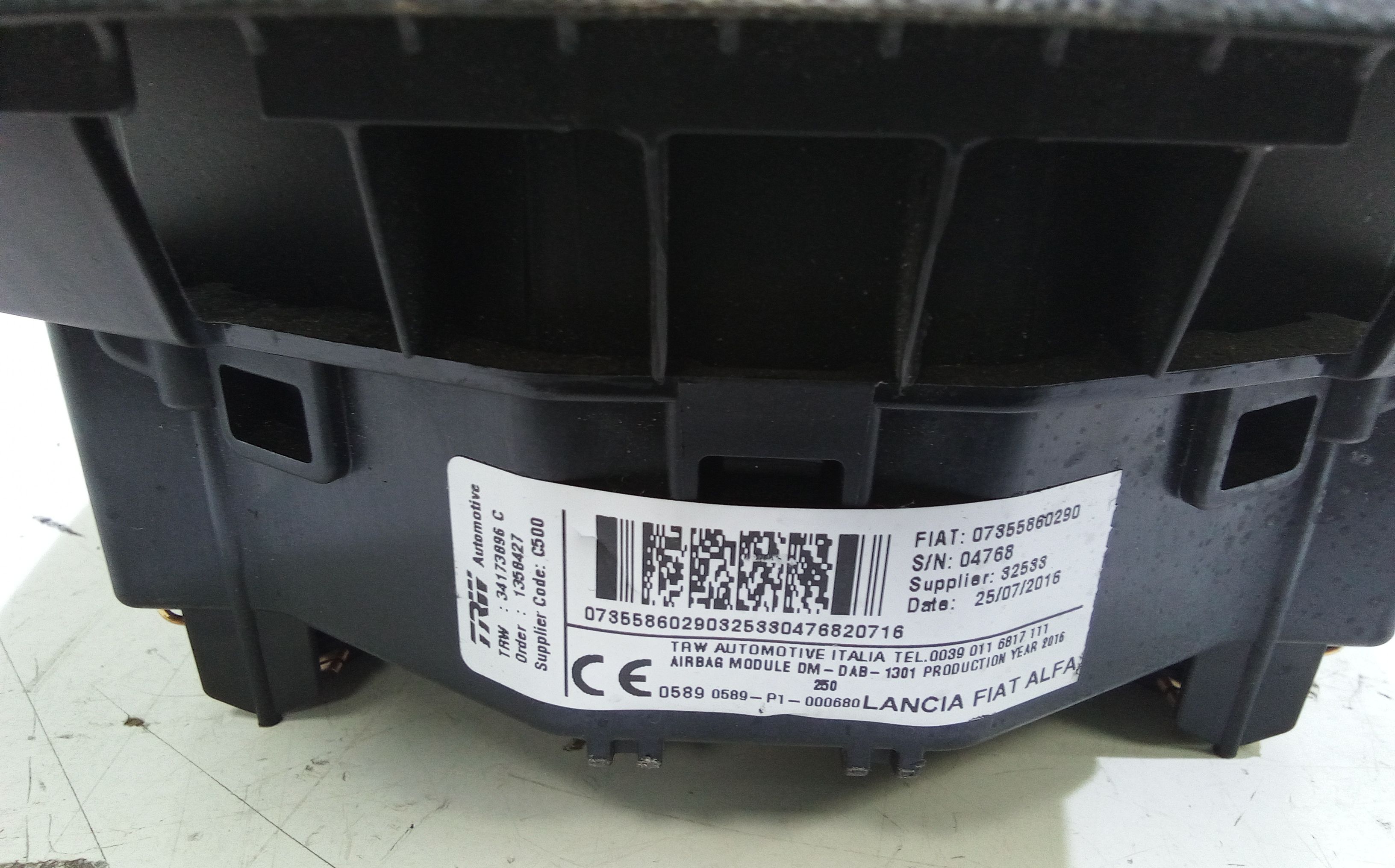 Airbag Volante PEUGEOT Boxer 4 Serie