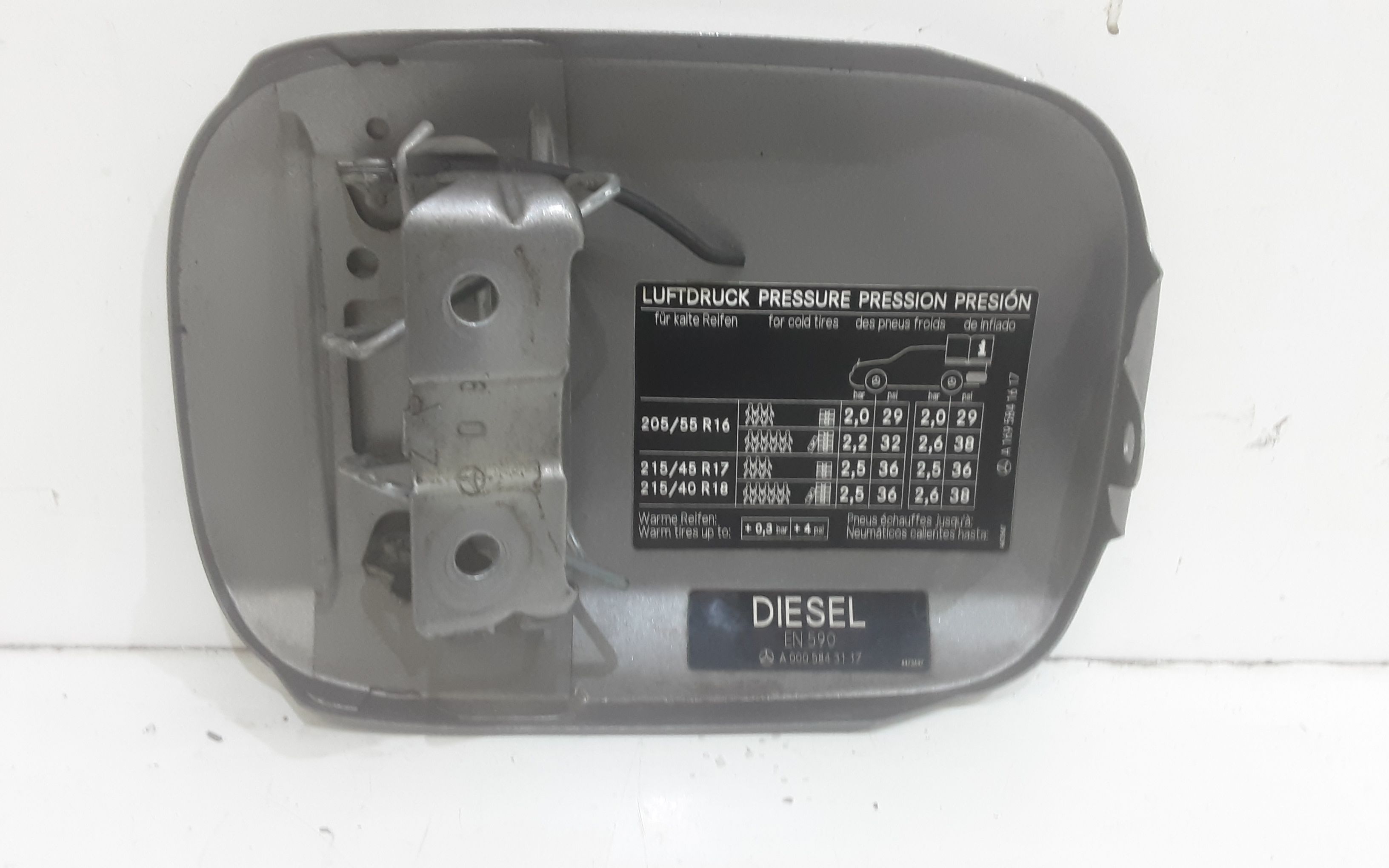 Sportellino Carburante MERCEDES Classe B W245 1 Serie